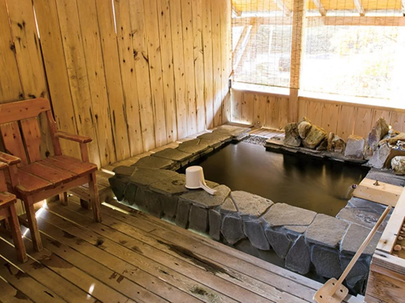 Open Air Bath in Ryuudo