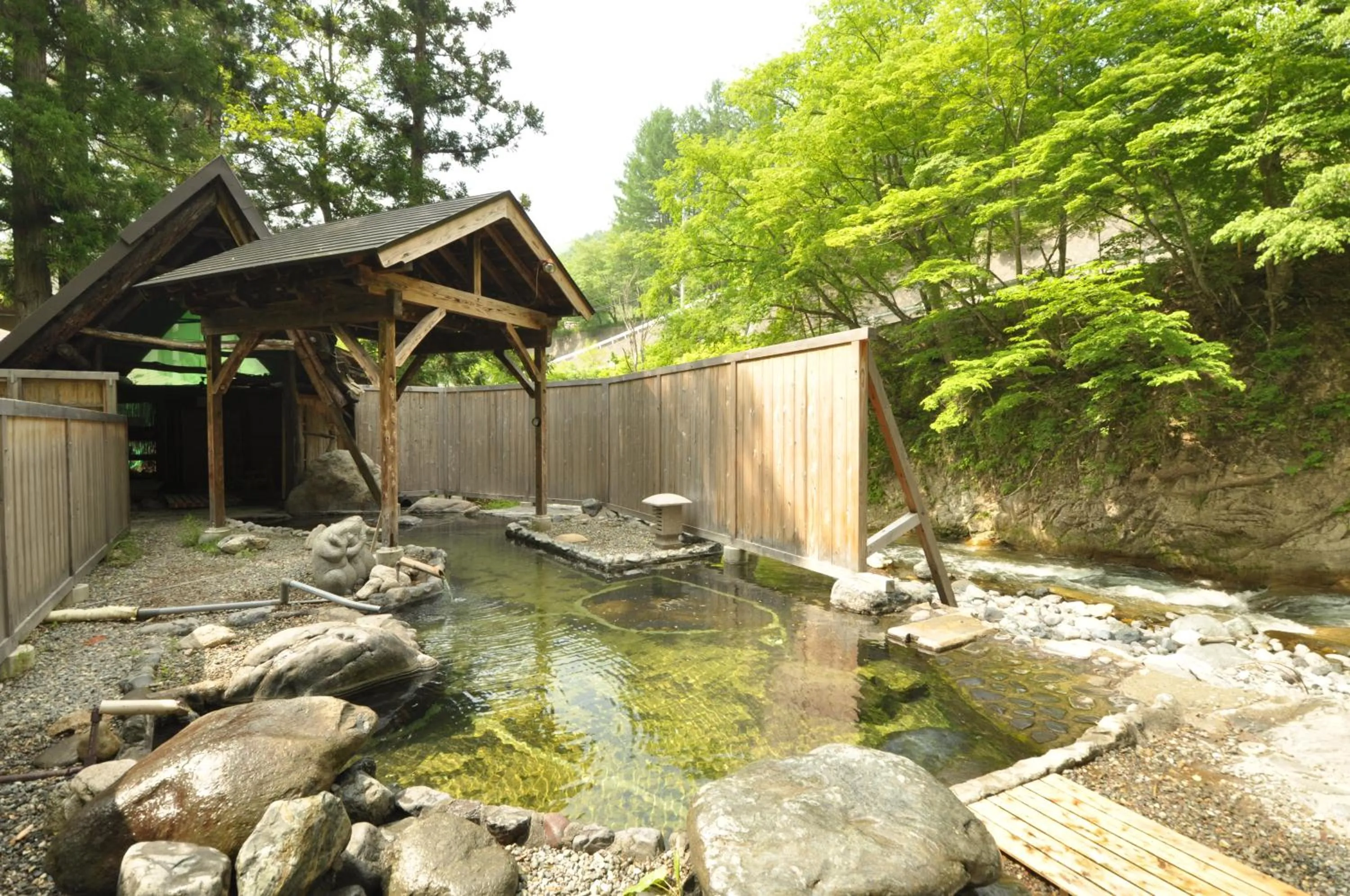 Open Air Bath in Ryuudo