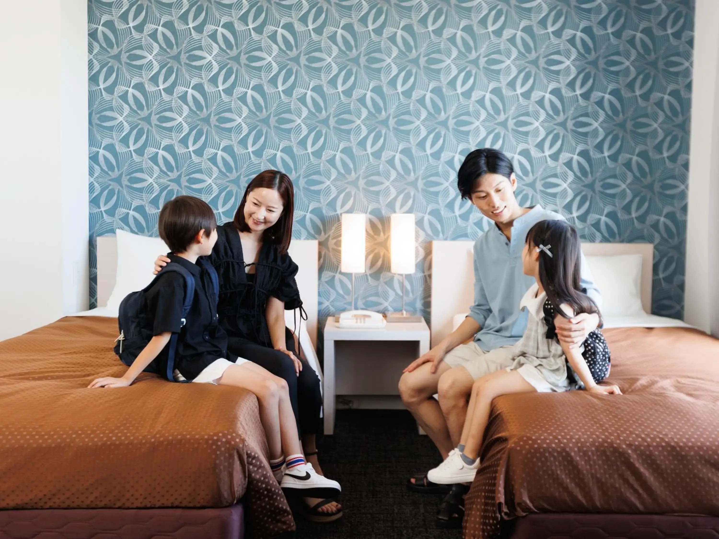 Bed in J Hotel Rinku Bed in J Hotel Rinku