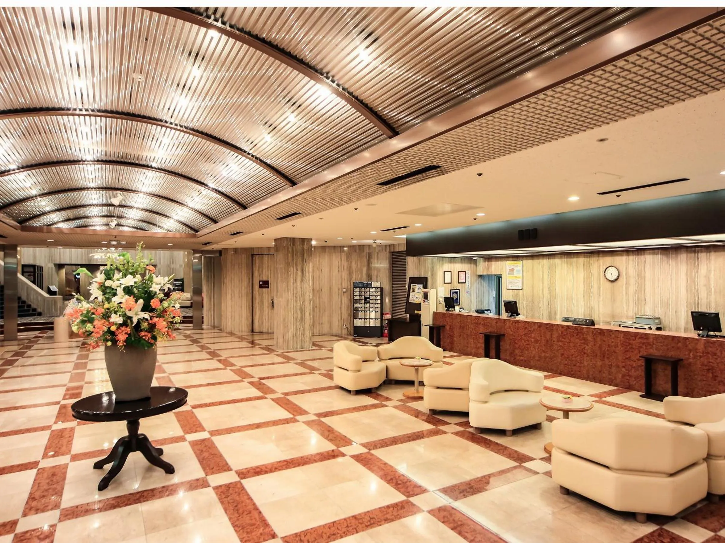 Lobby or reception in Osaka Garden Palace