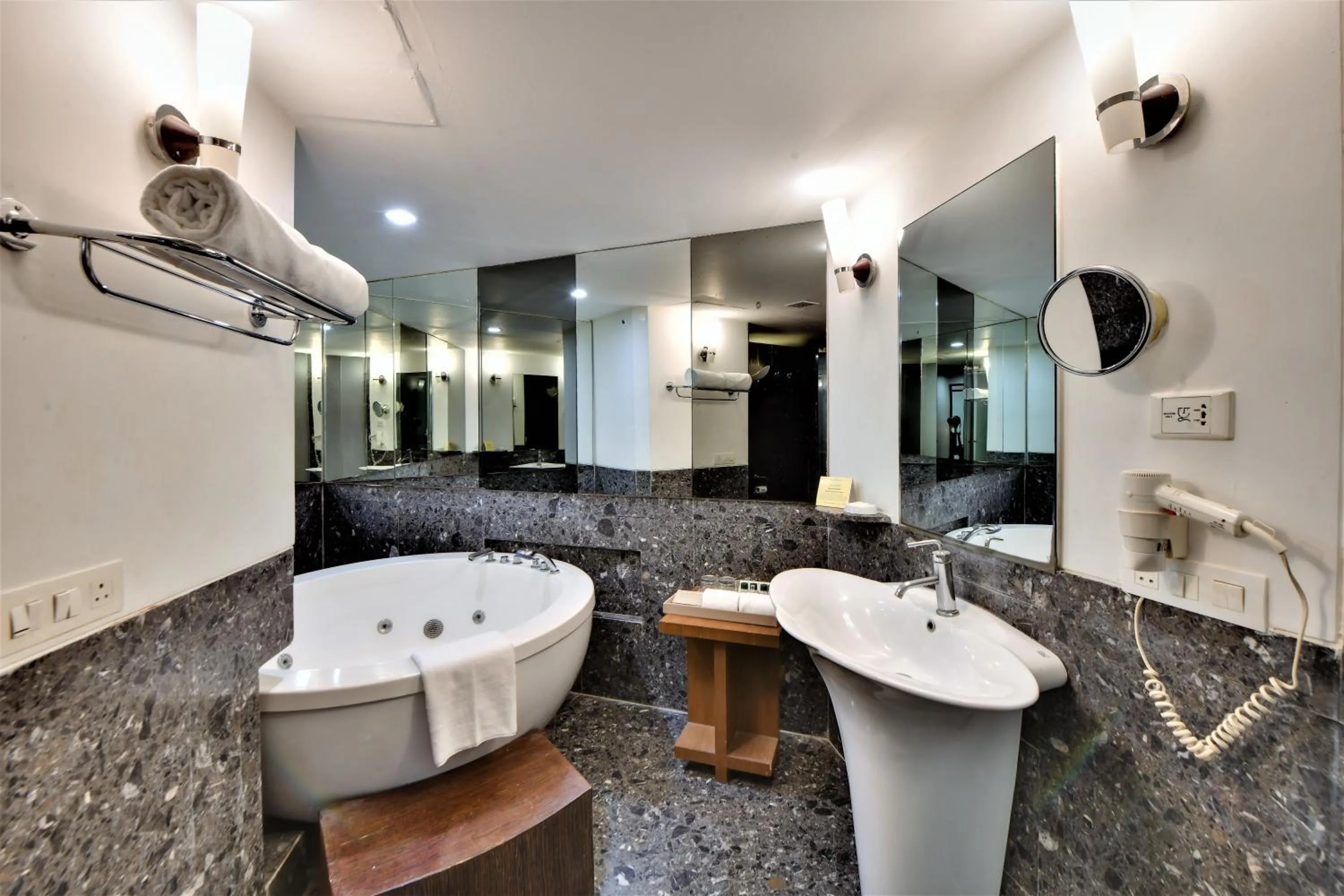 Bathroom in The Fern Residency, Subhash Bridge, Ahmedabad