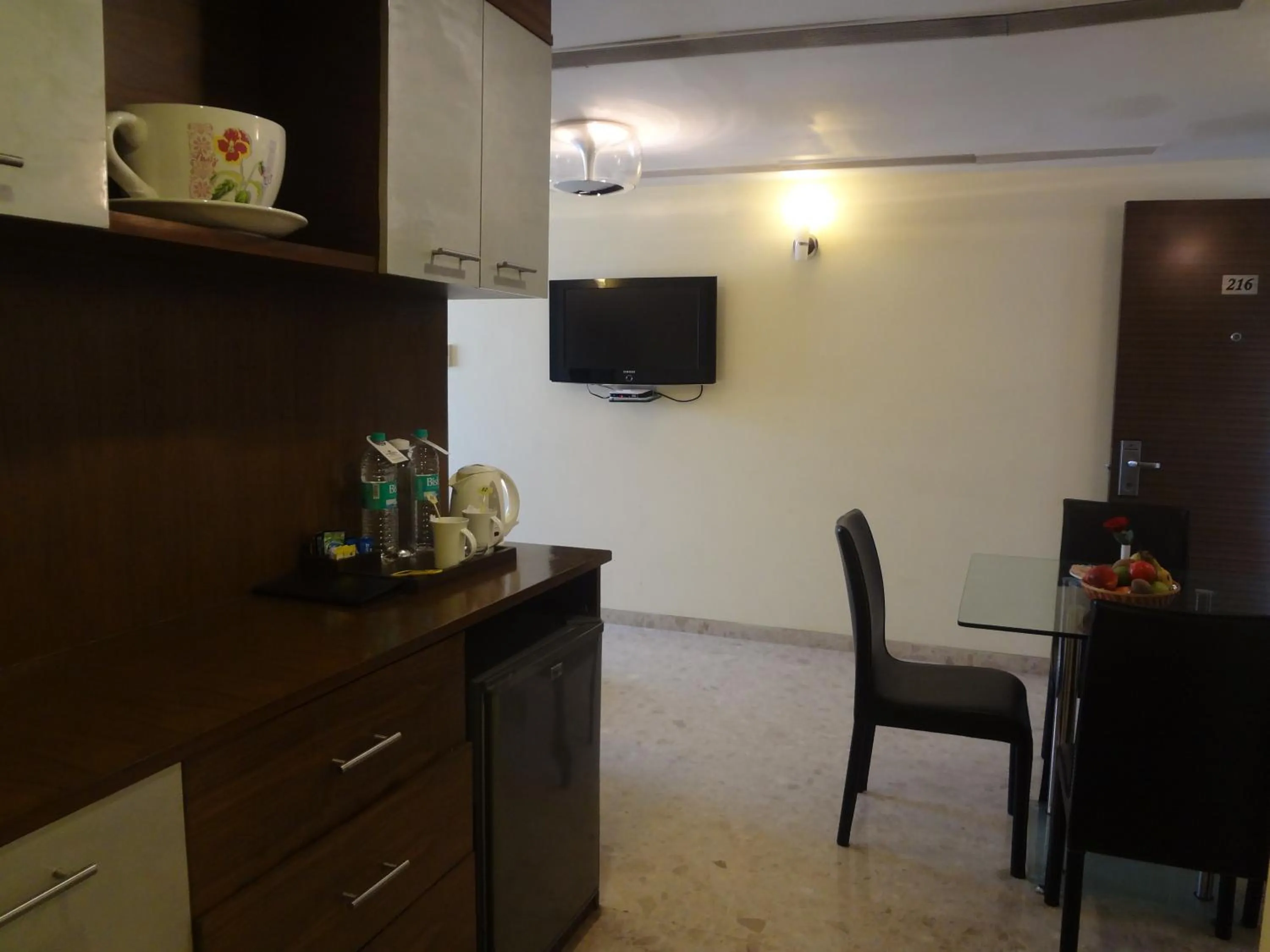 Living room in The Fern Residency, Subhash Bridge, Ahmedabad