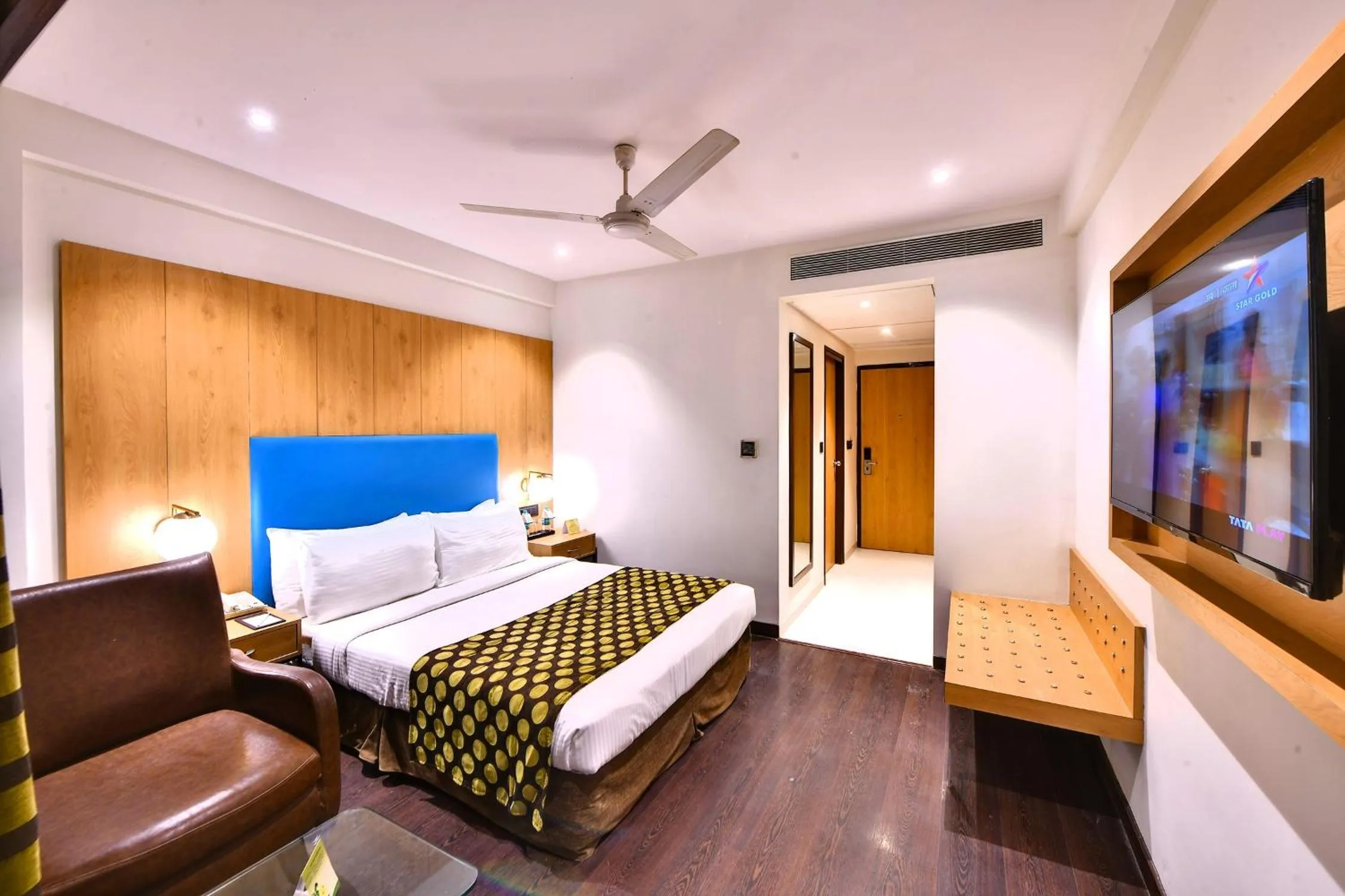 Bed in The Fern Residency, Subhash Bridge, Ahmedabad
