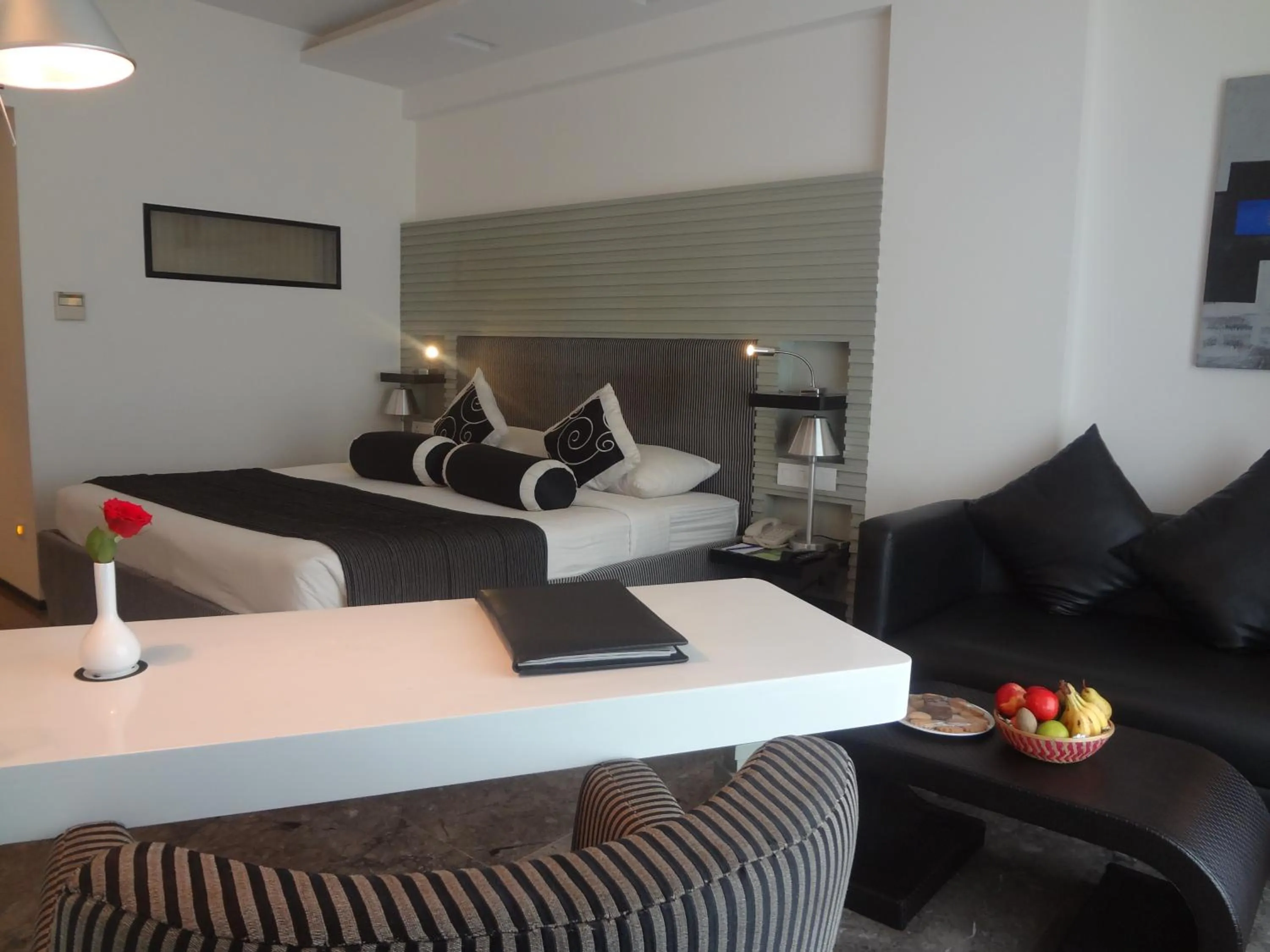 Photo of the whole room, Bed in The Fern Residency, Subhash Bridge, Ahmedabad