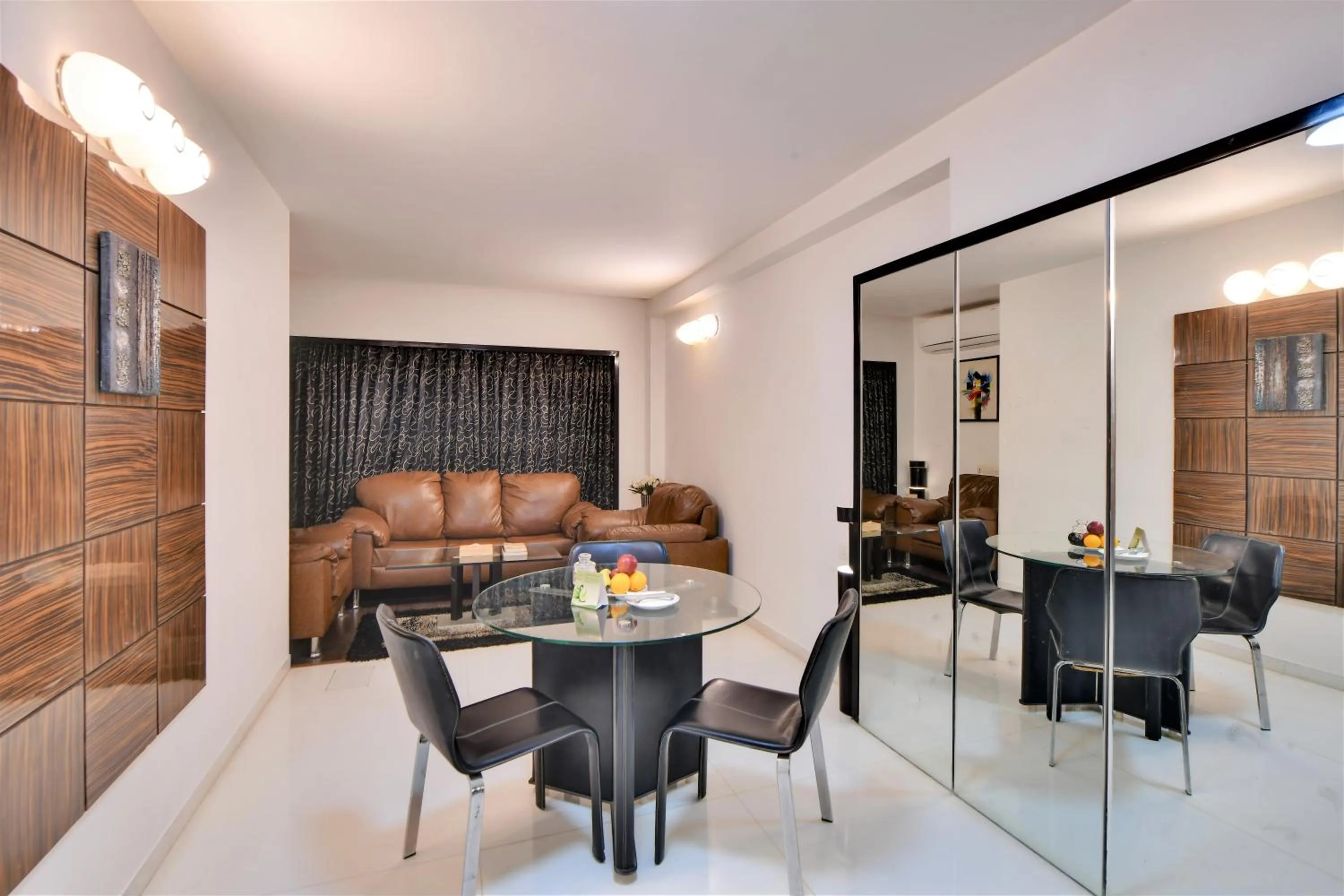 Seating area in The Fern Residency, Subhash Bridge, Ahmedabad