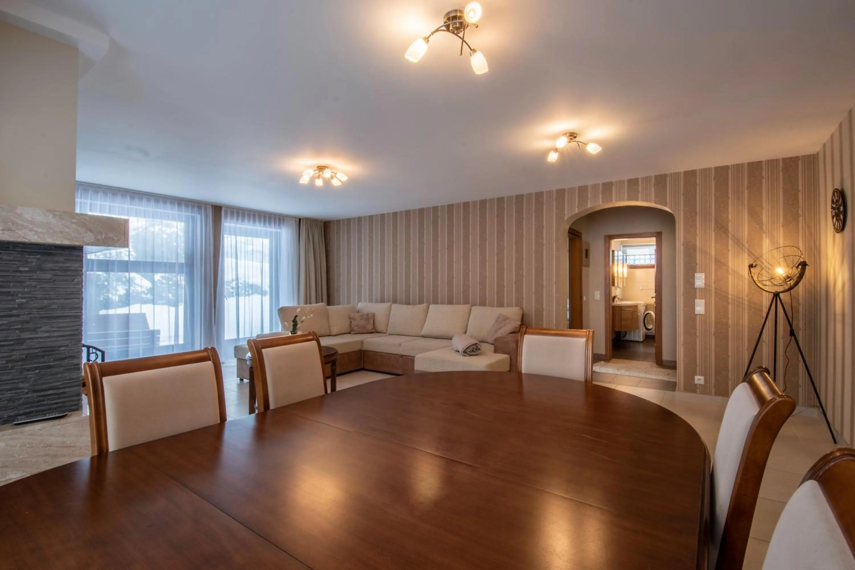 Living room in Bergzeit Appartments