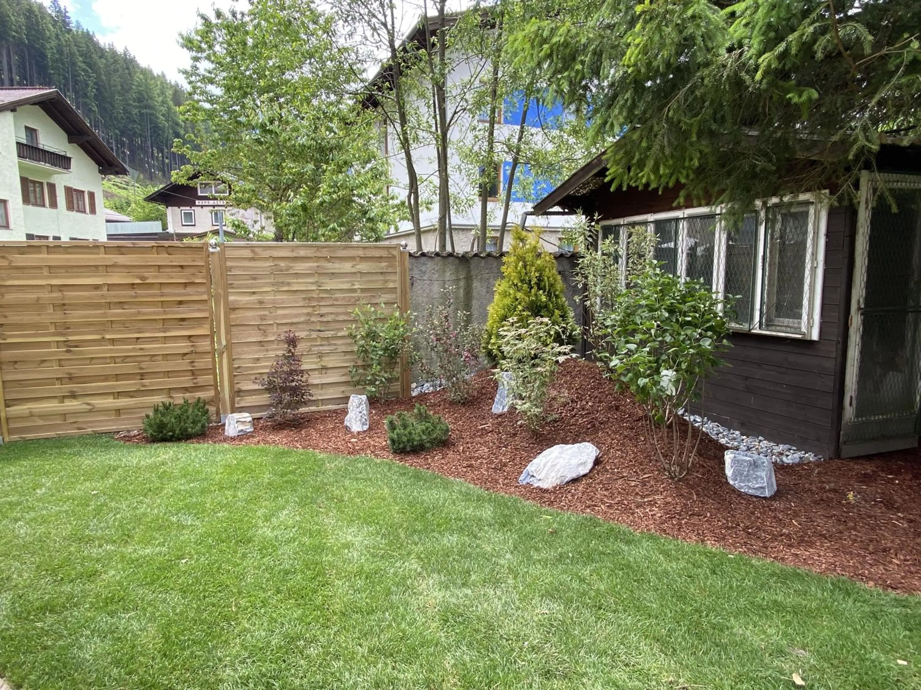 Garden in Bergzeit Appartments