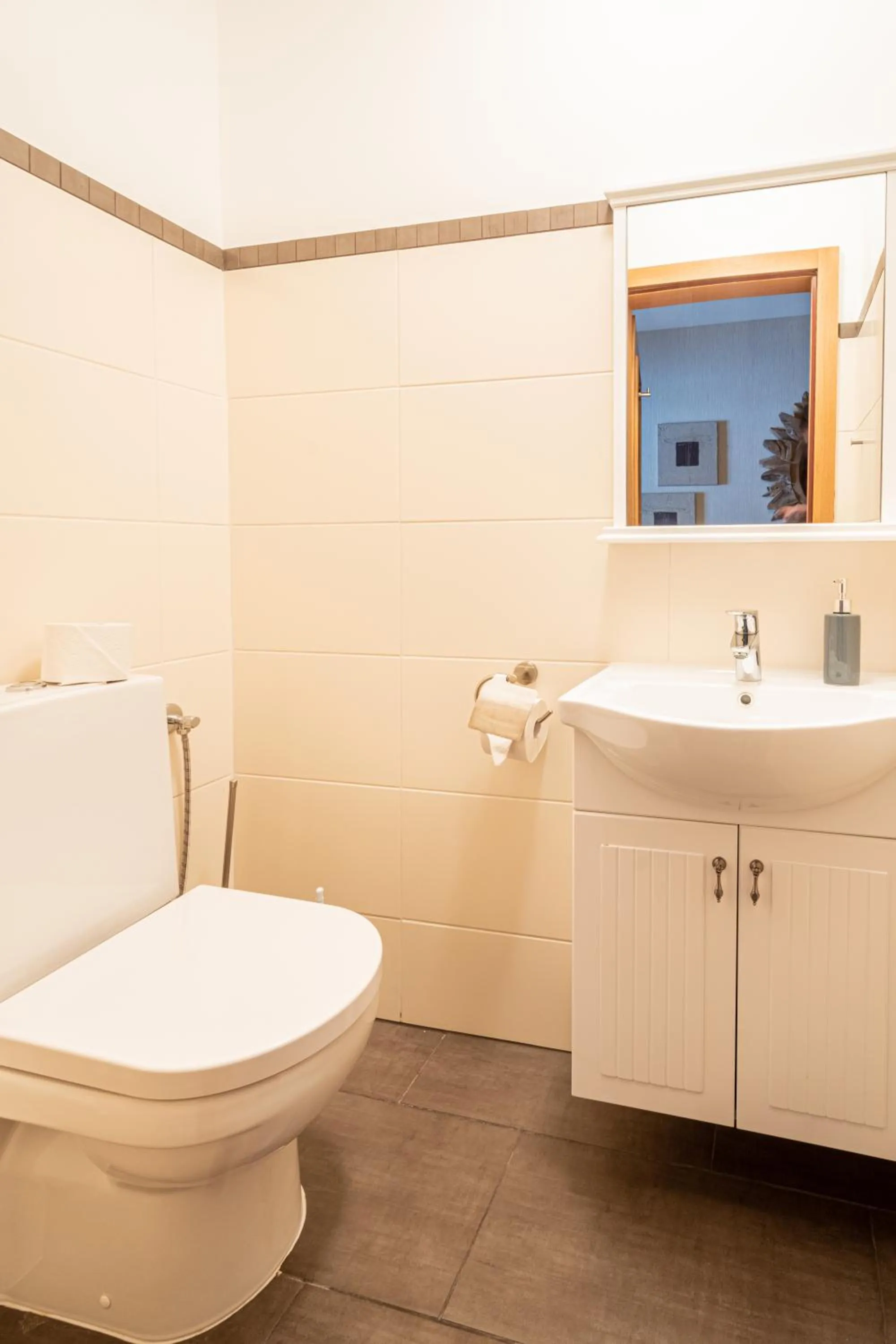 Bathroom in Bergzeit Appartments