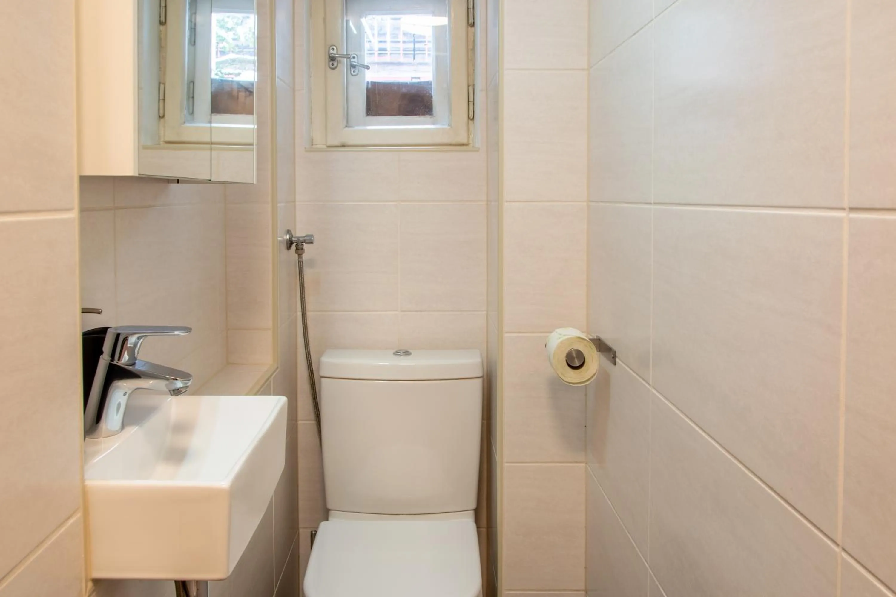 Bathroom in Bergzeit Appartments