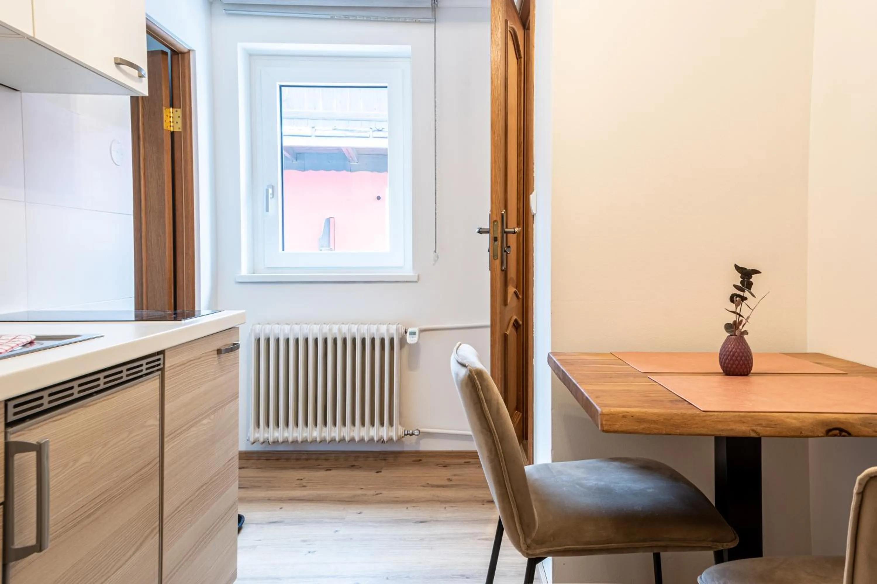 Kitchen or kitchenette in Bergzeit Appartments