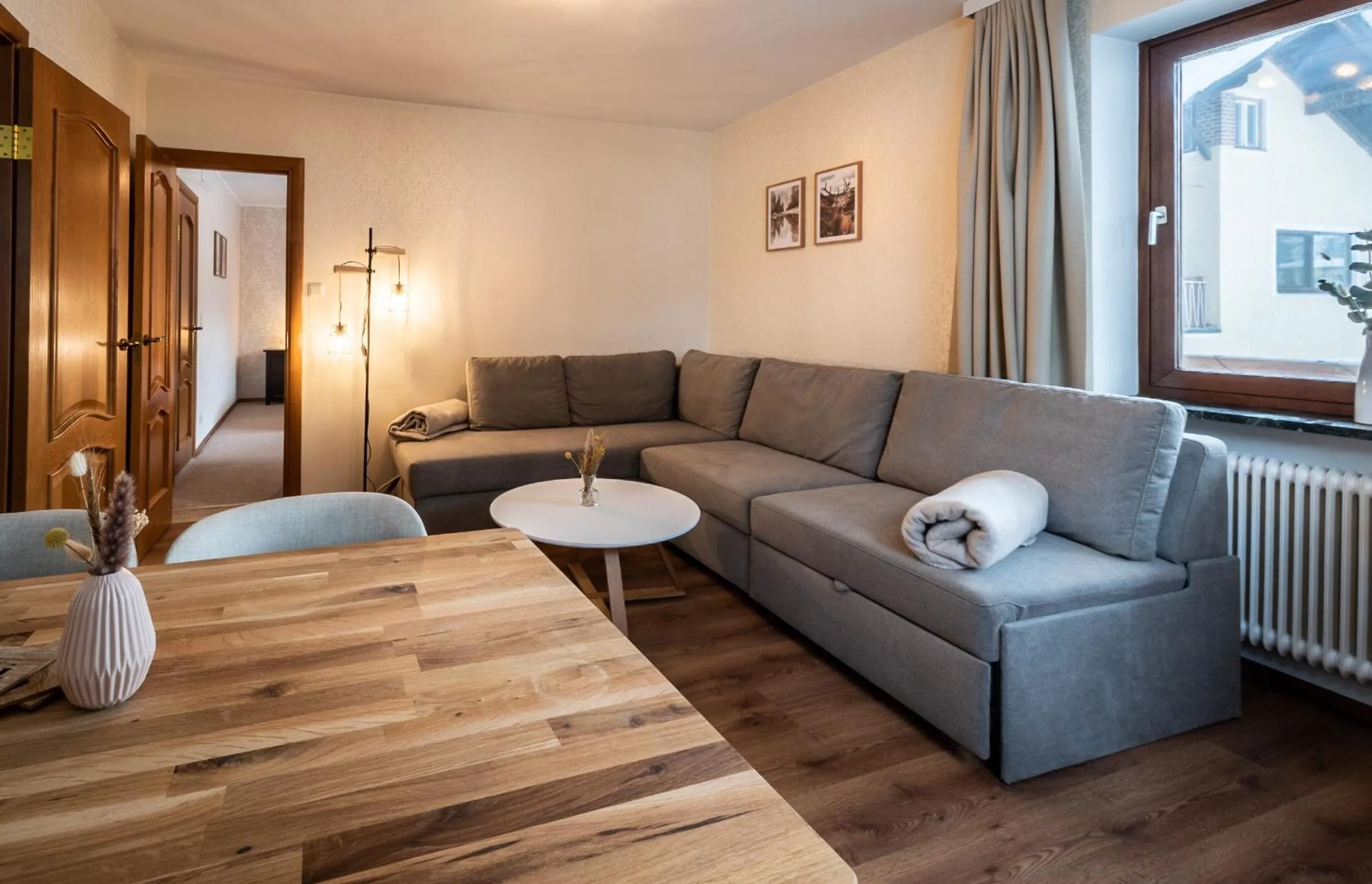 Living room in Bergzeit Appartments