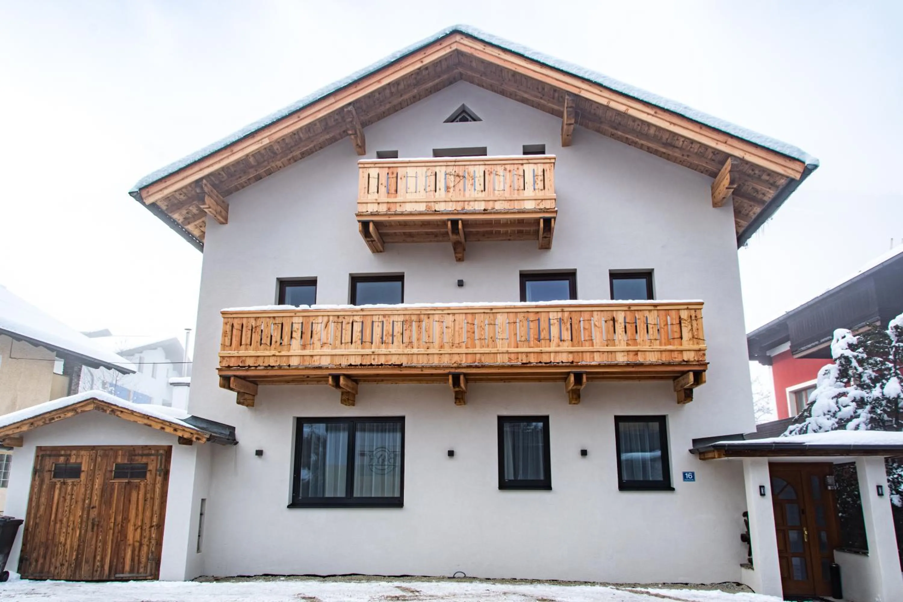 Property building in Bergzeit Appartments