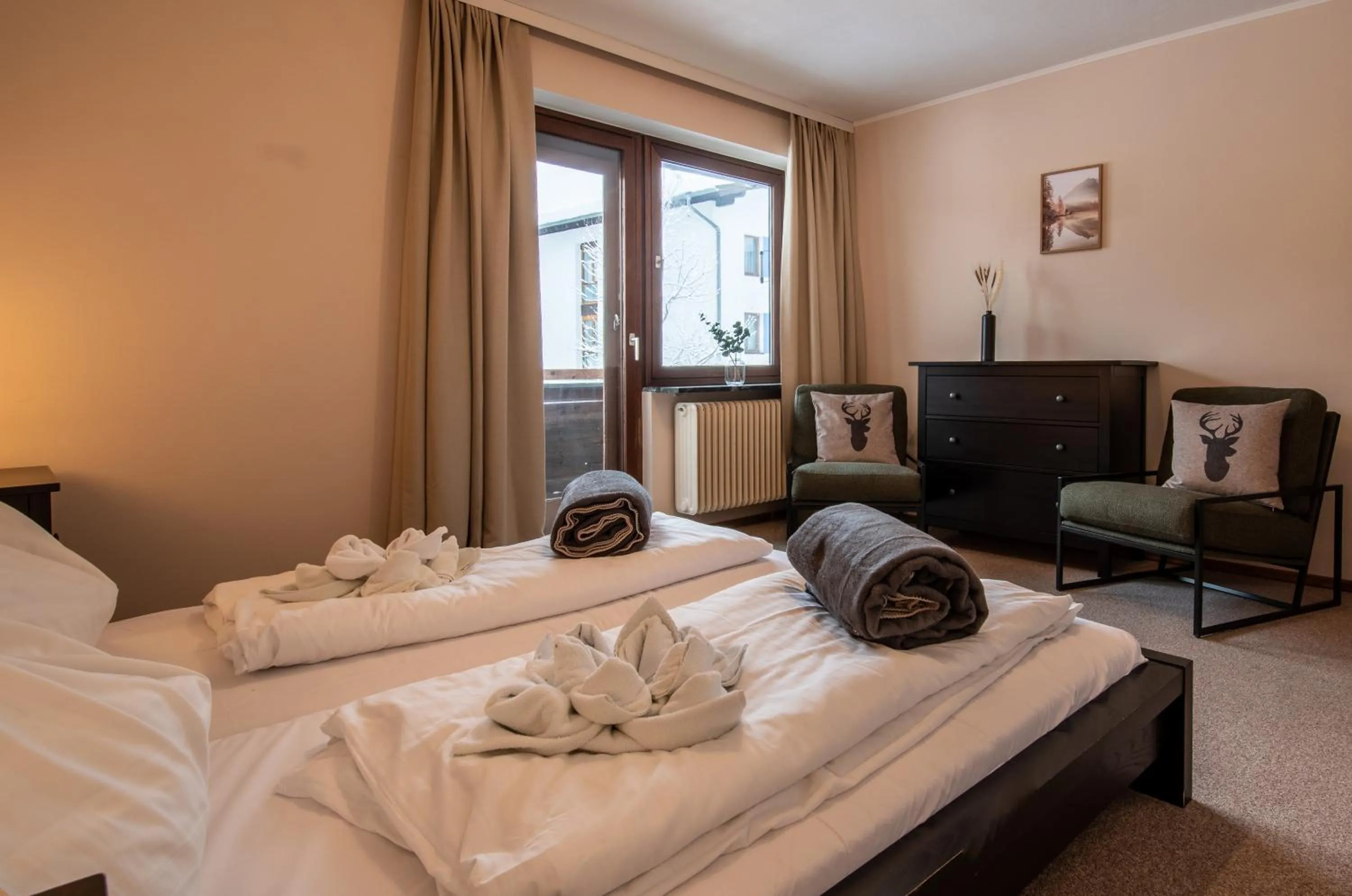 Bedroom, Bed in Bergzeit Appartments