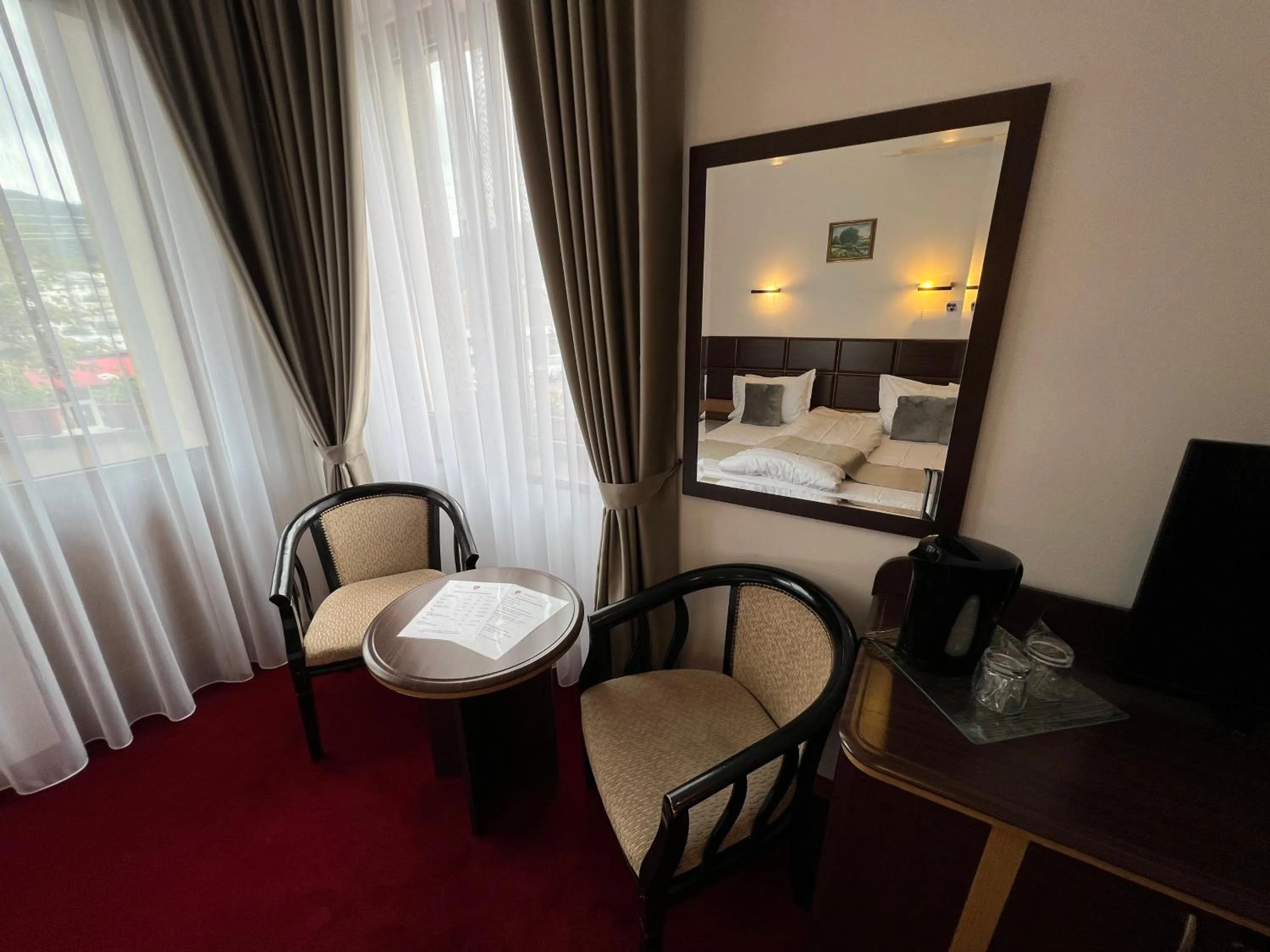 TV and multimedia, Bed in Hotel Belvedere