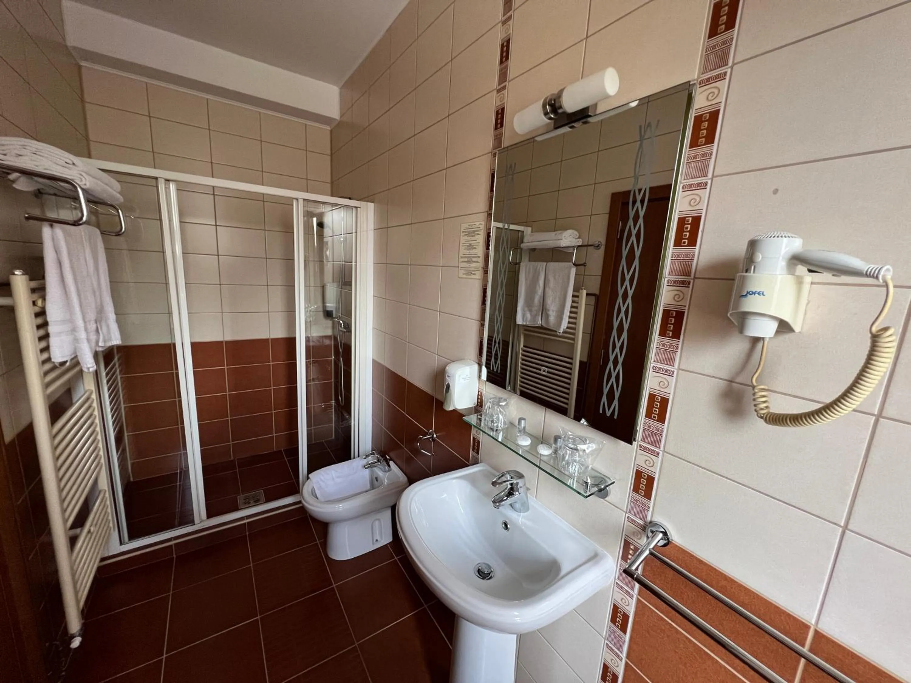 Bathroom in Hotel Belvedere