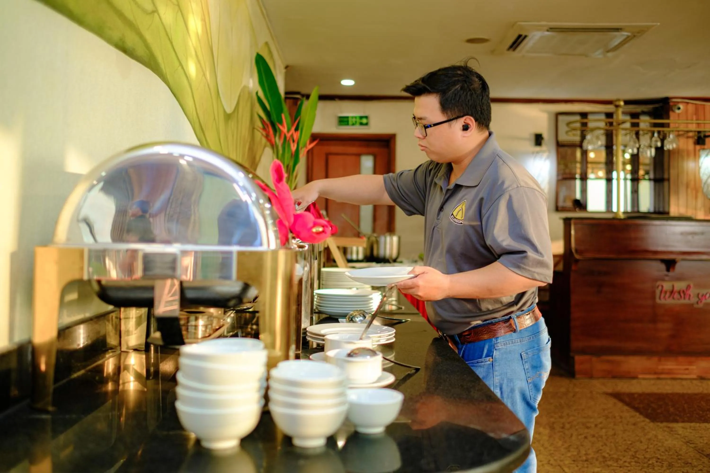 Breakfast in Sunset Westlake Hanoi Hotel
