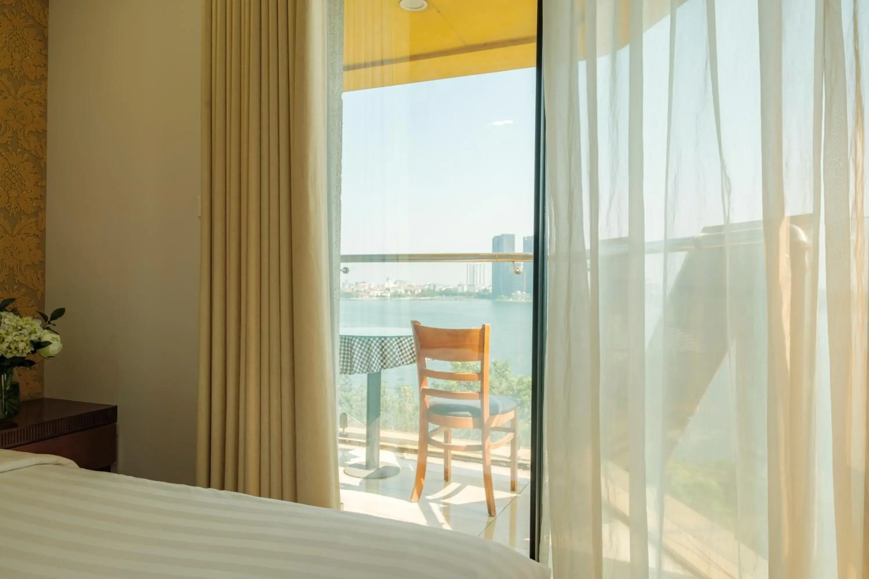 Bed in Sunset Westlake Hanoi Hotel Bed in Sunset Westlake Hanoi Hotel