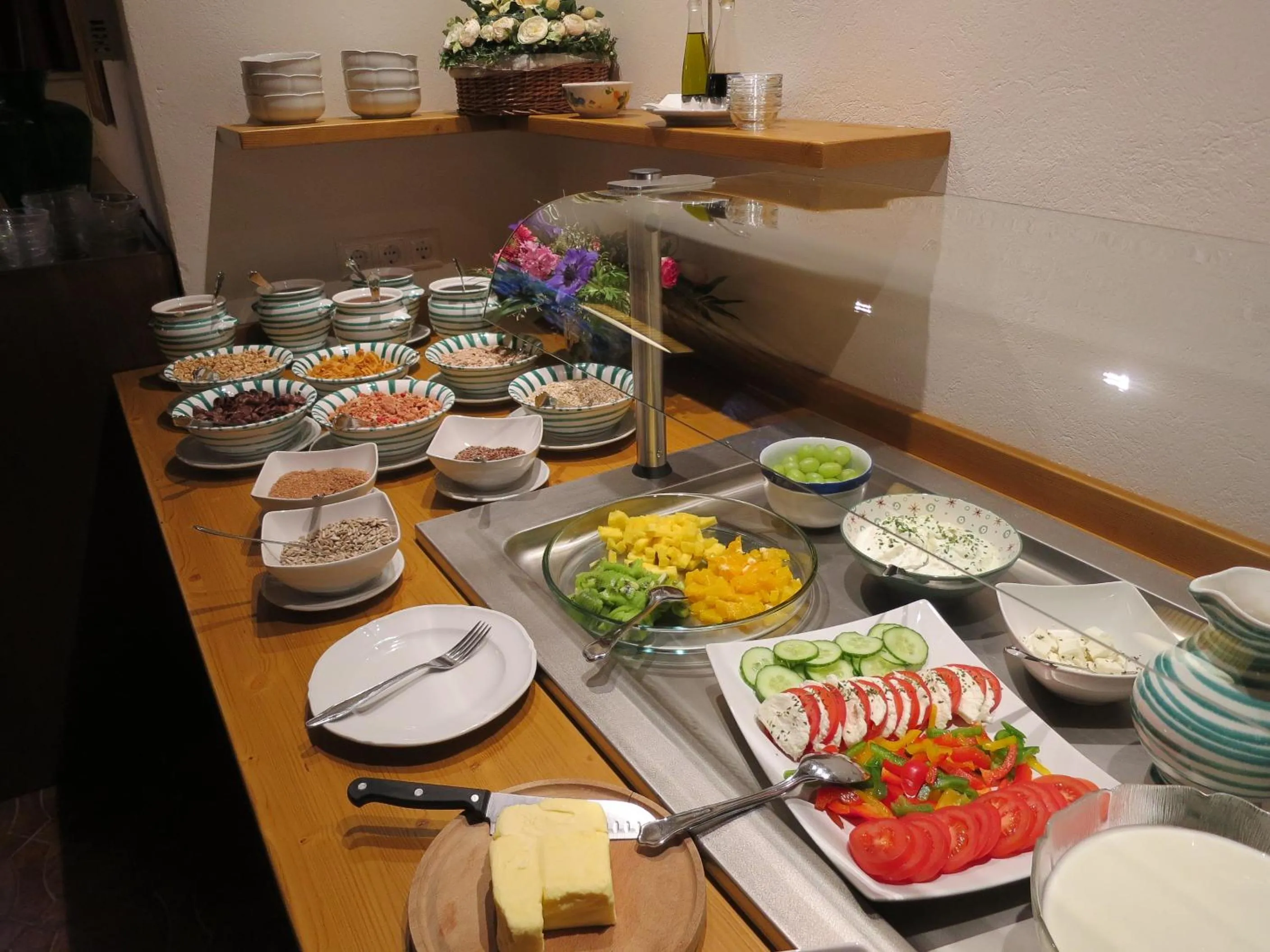 Food close-up in Gästehaus Schusser an der Therme, Frühstück, Doppelzimmer und Ferienwohnung
