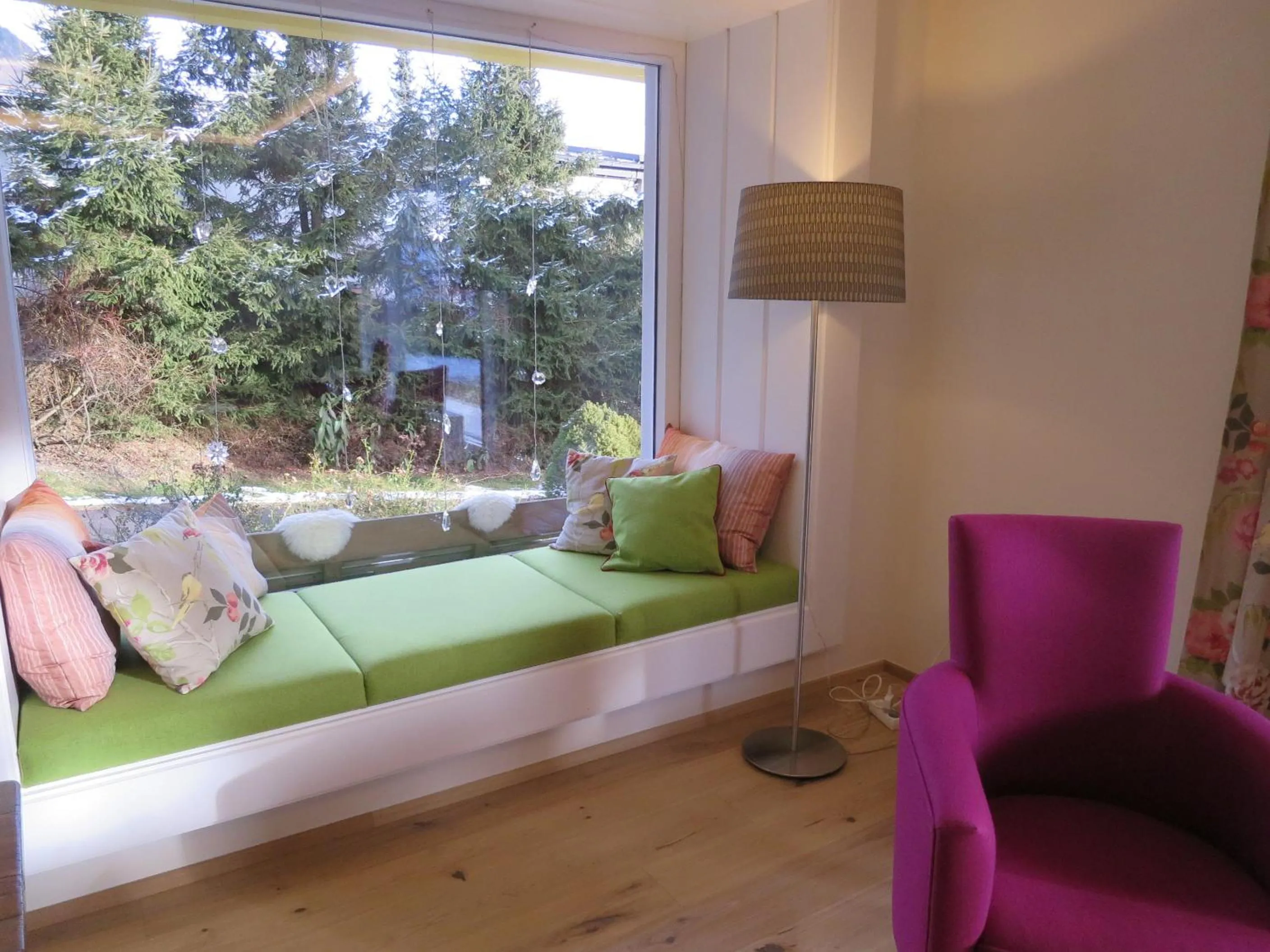 Communal lounge/ TV room in Gästehaus Schusser an der Therme, Frühstück, Doppelzimmer und Ferienwohnung