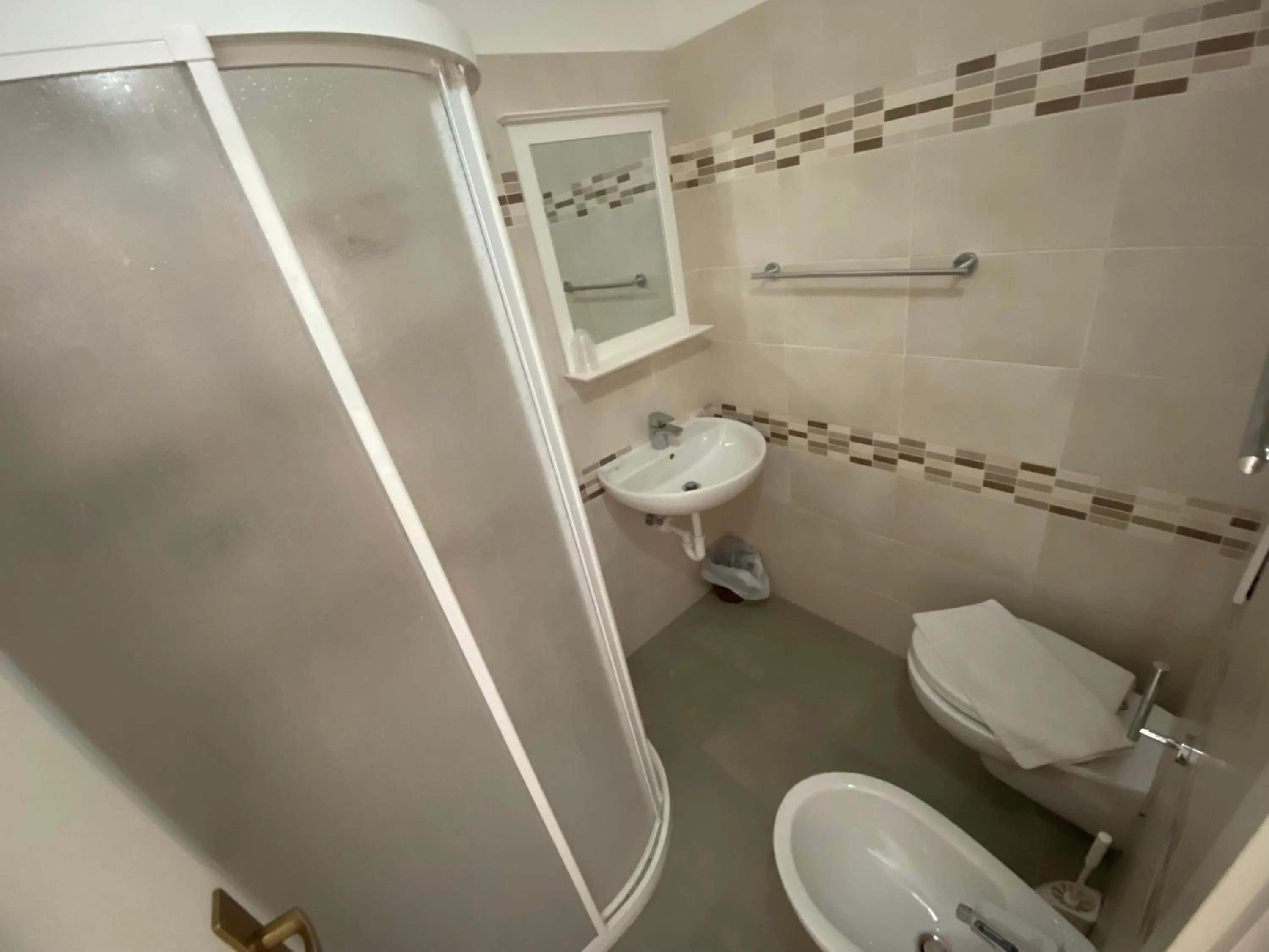 Bathroom in Hotel Nanni Garnì