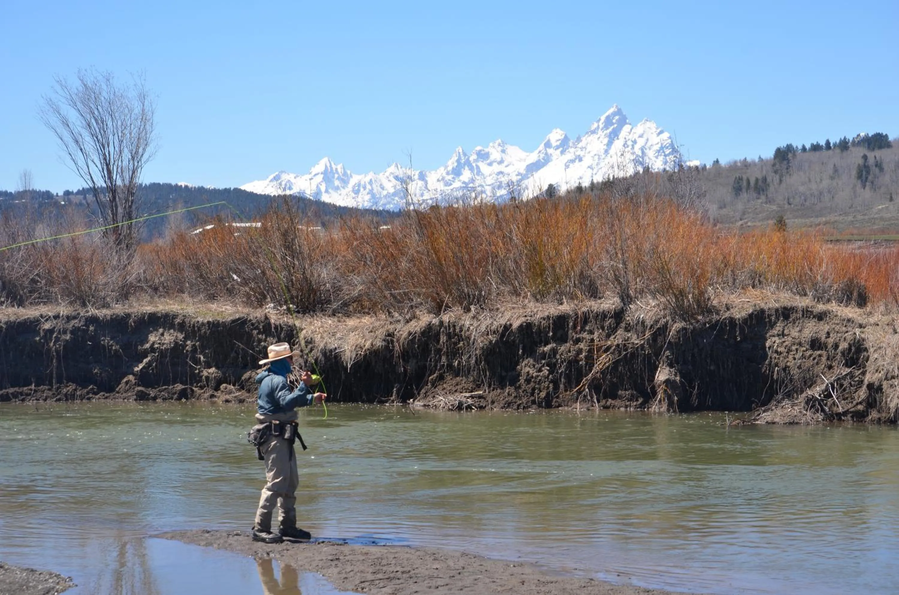 Fishing in Buffalo Valley Ranch