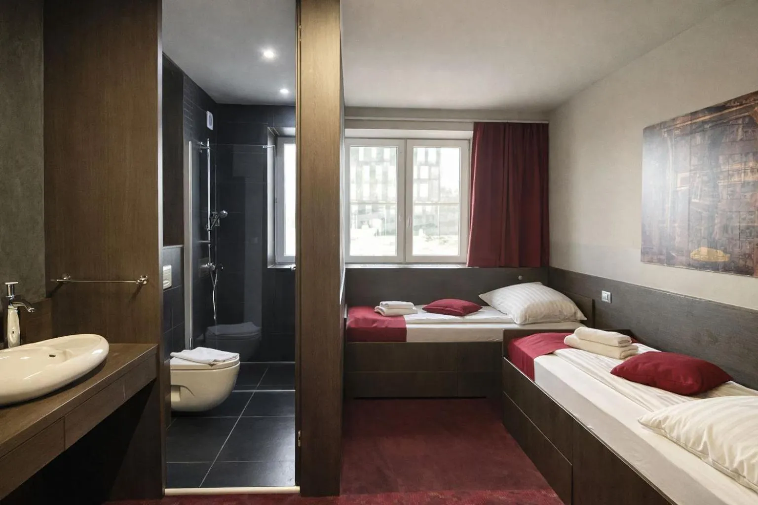 Bed in Kongres Hotel Roca