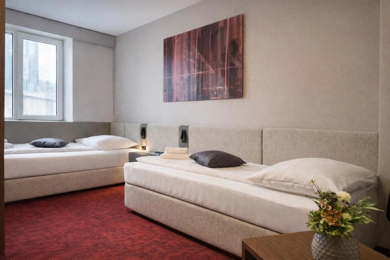 Bed in Kongres Hotel Roca