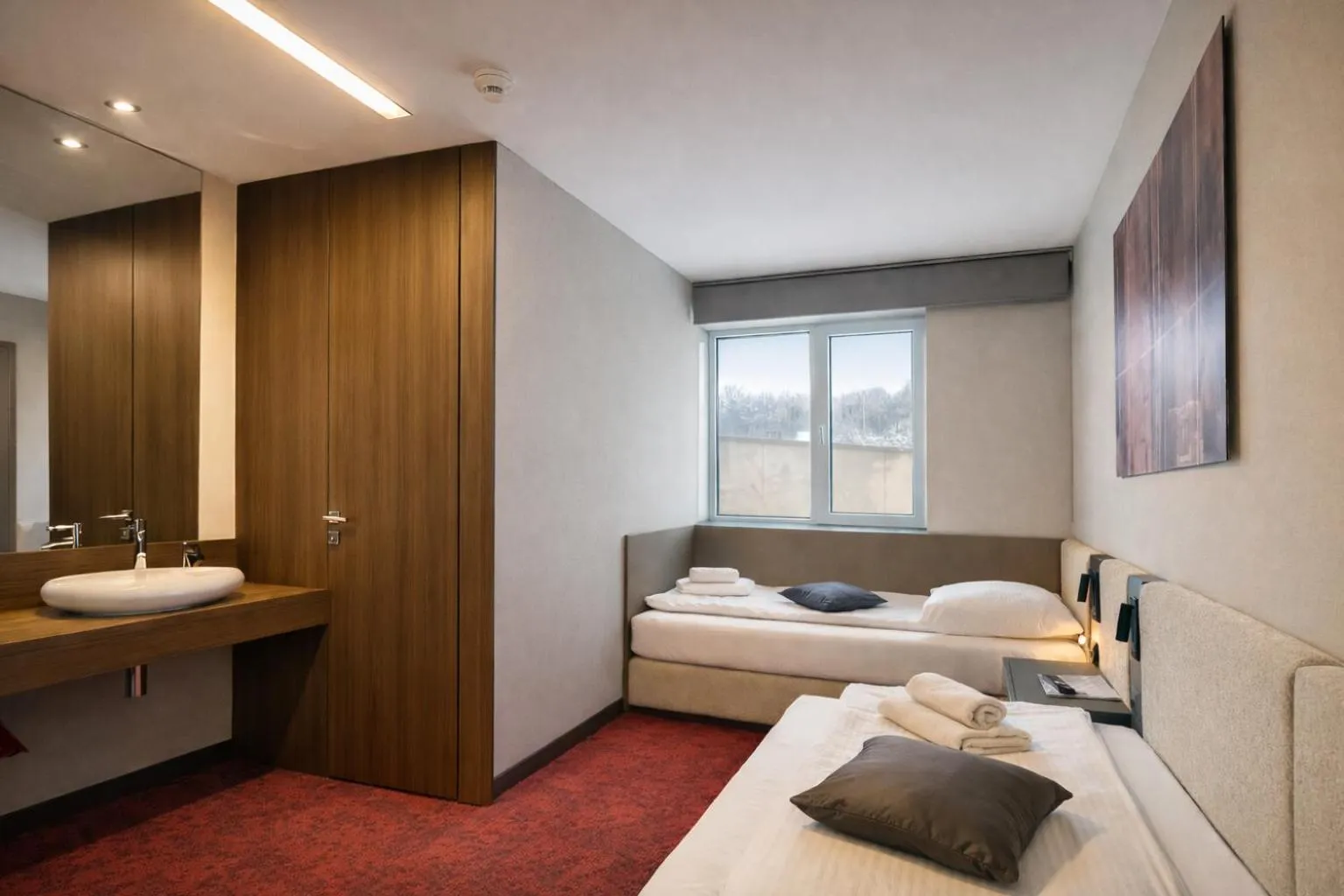 Bed in Kongres Hotel Roca