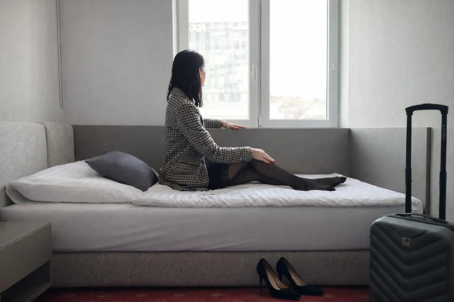 Bed in Kongres Hotel Roca