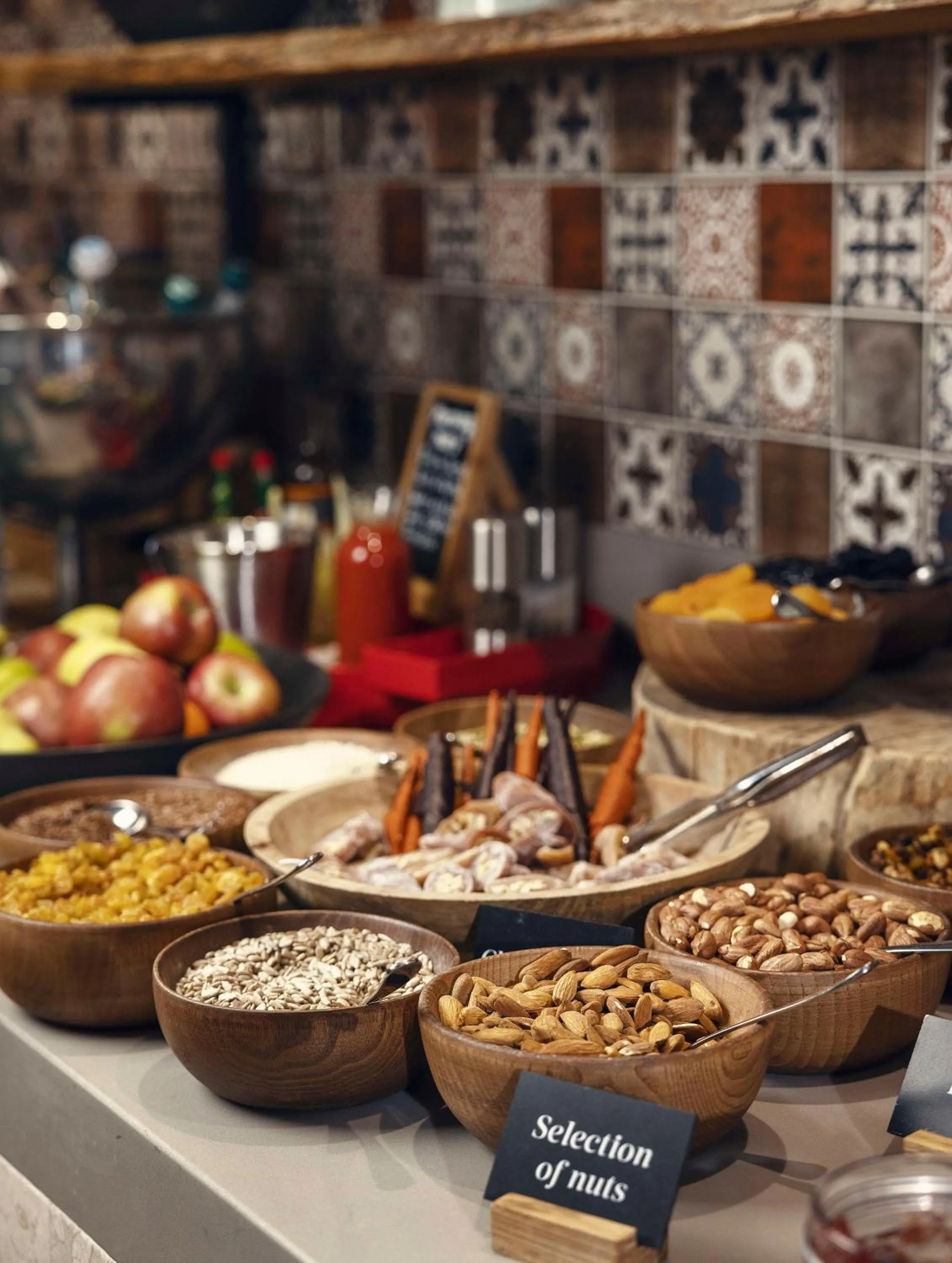 Breakfast in Radisson Blu Iveria Hotel