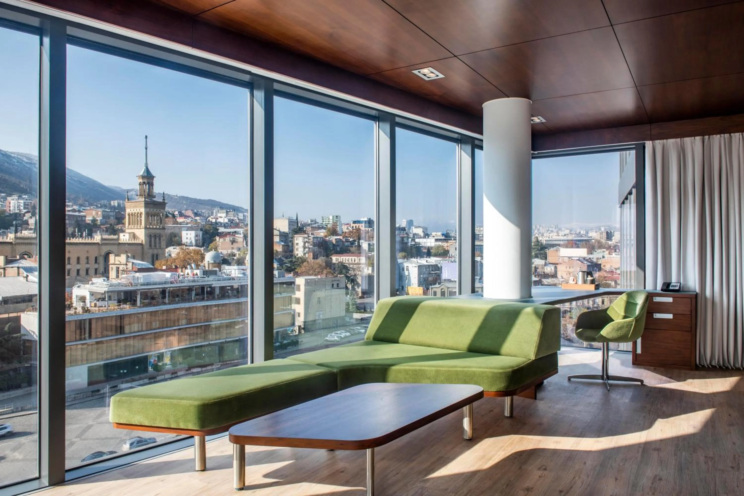 Living room in Radisson Blu Iveria Hotel