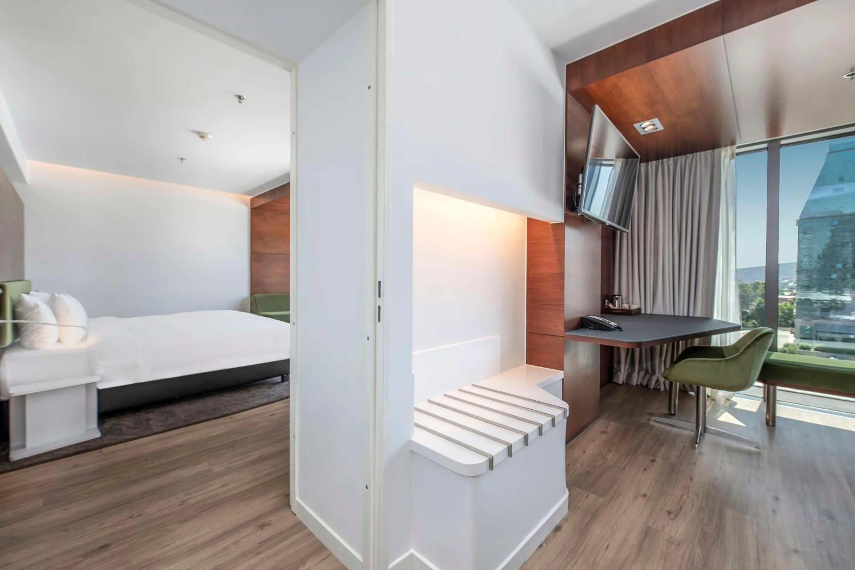 Bedroom, Bed in Radisson Blu Iveria Hotel