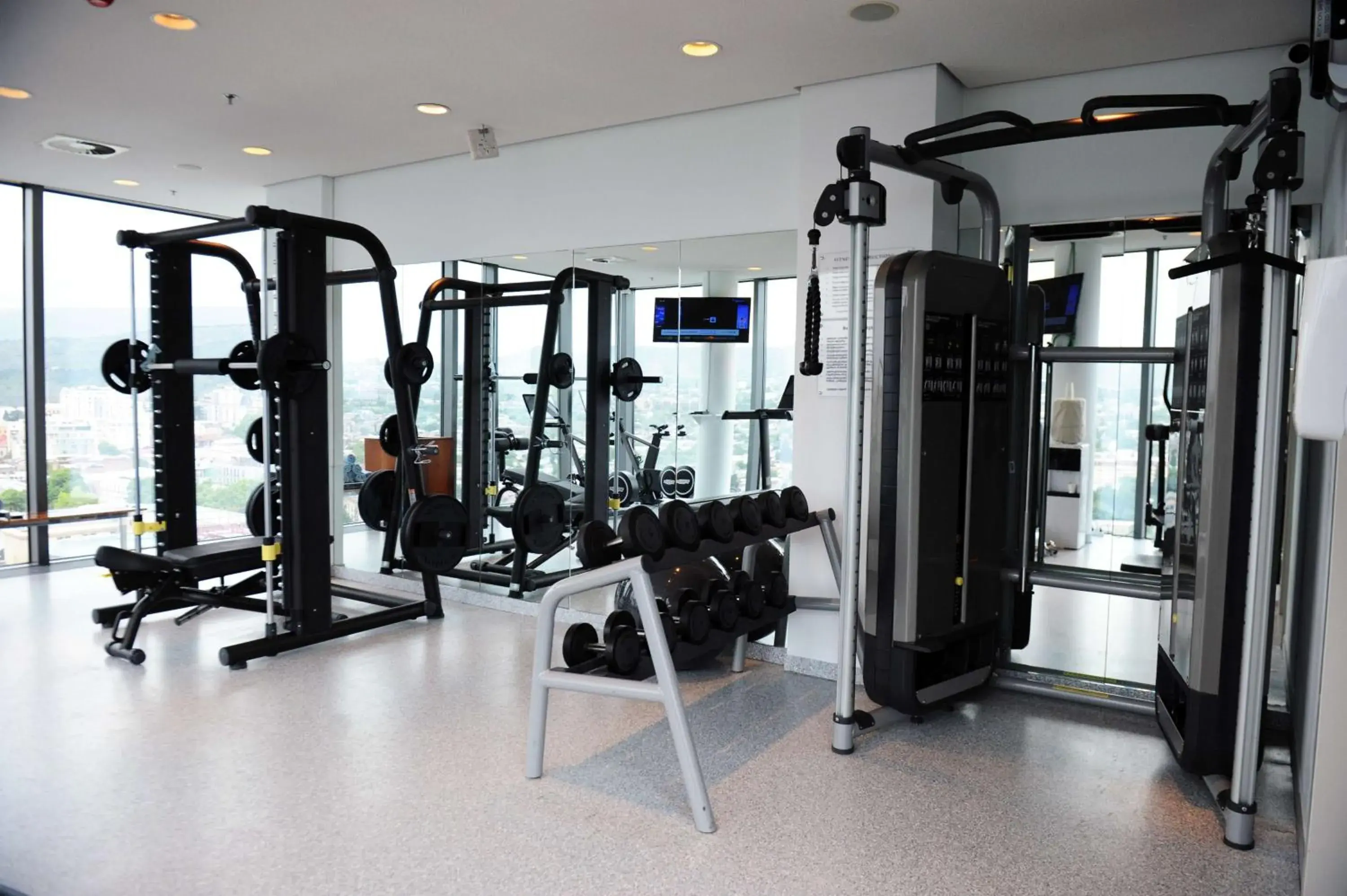 Fitness centre/facilities in Radisson Blu Iveria Hotel Fitness centre/facilities in Radisson Blu Iveria Hotel