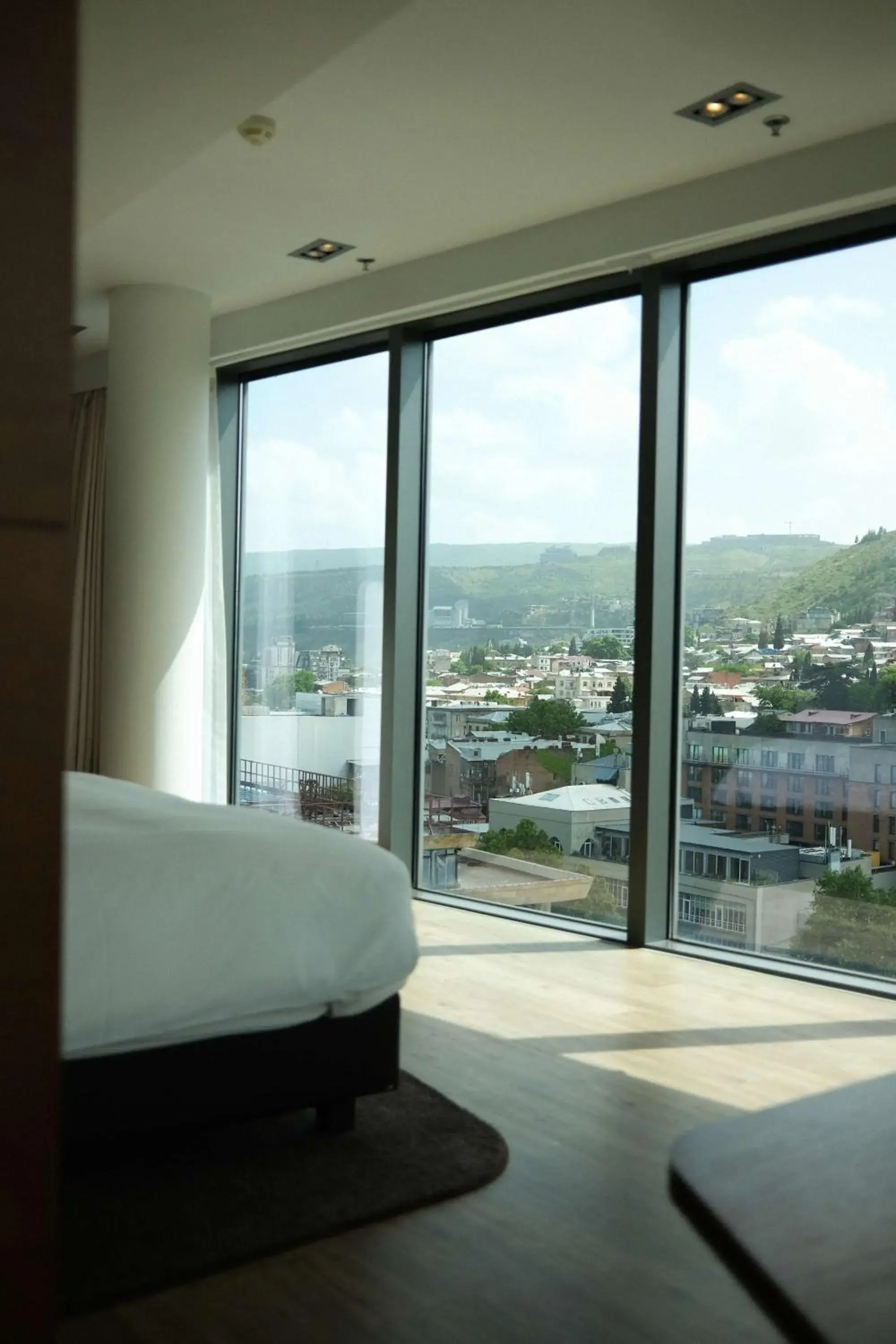 View (from property/room), Bed in Radisson Blu Iveria Hotel View (from property/room), Bed in Radisson Blu Iveria Hotel