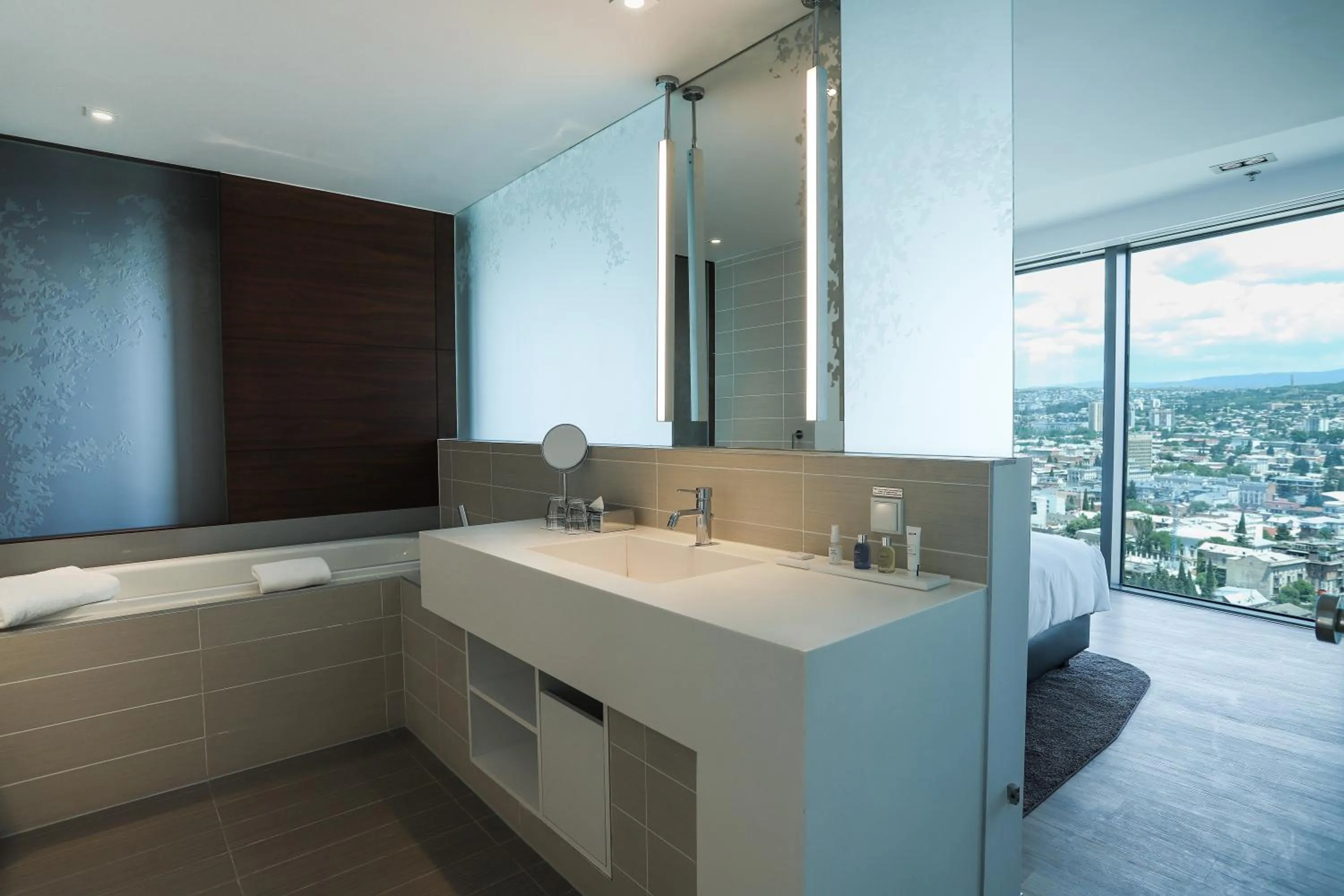 Bathroom in Radisson Blu Iveria Hotel