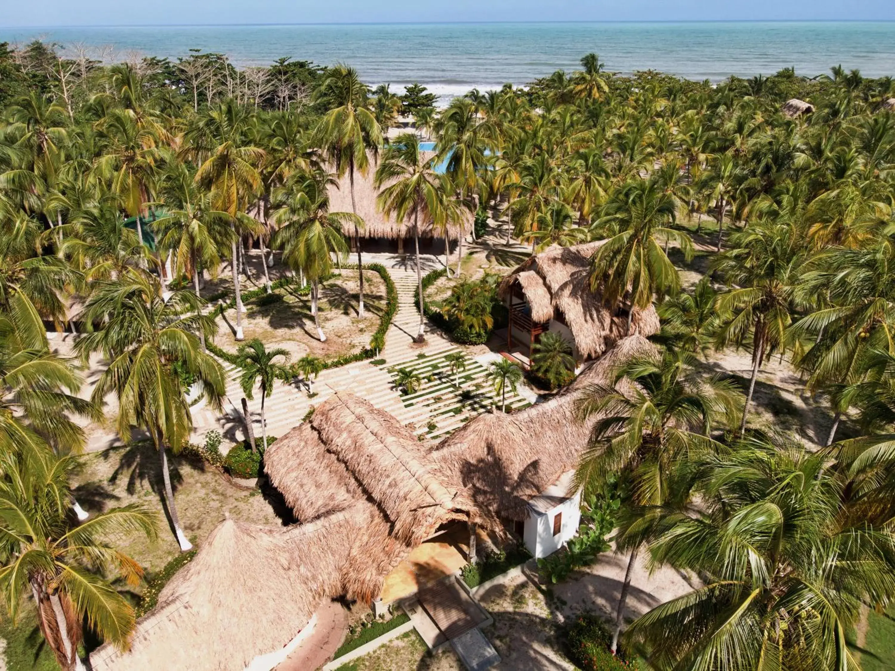 Property building in Tay Beach Hotel Tayrona Property building in Tay Beach Hotel Tayrona