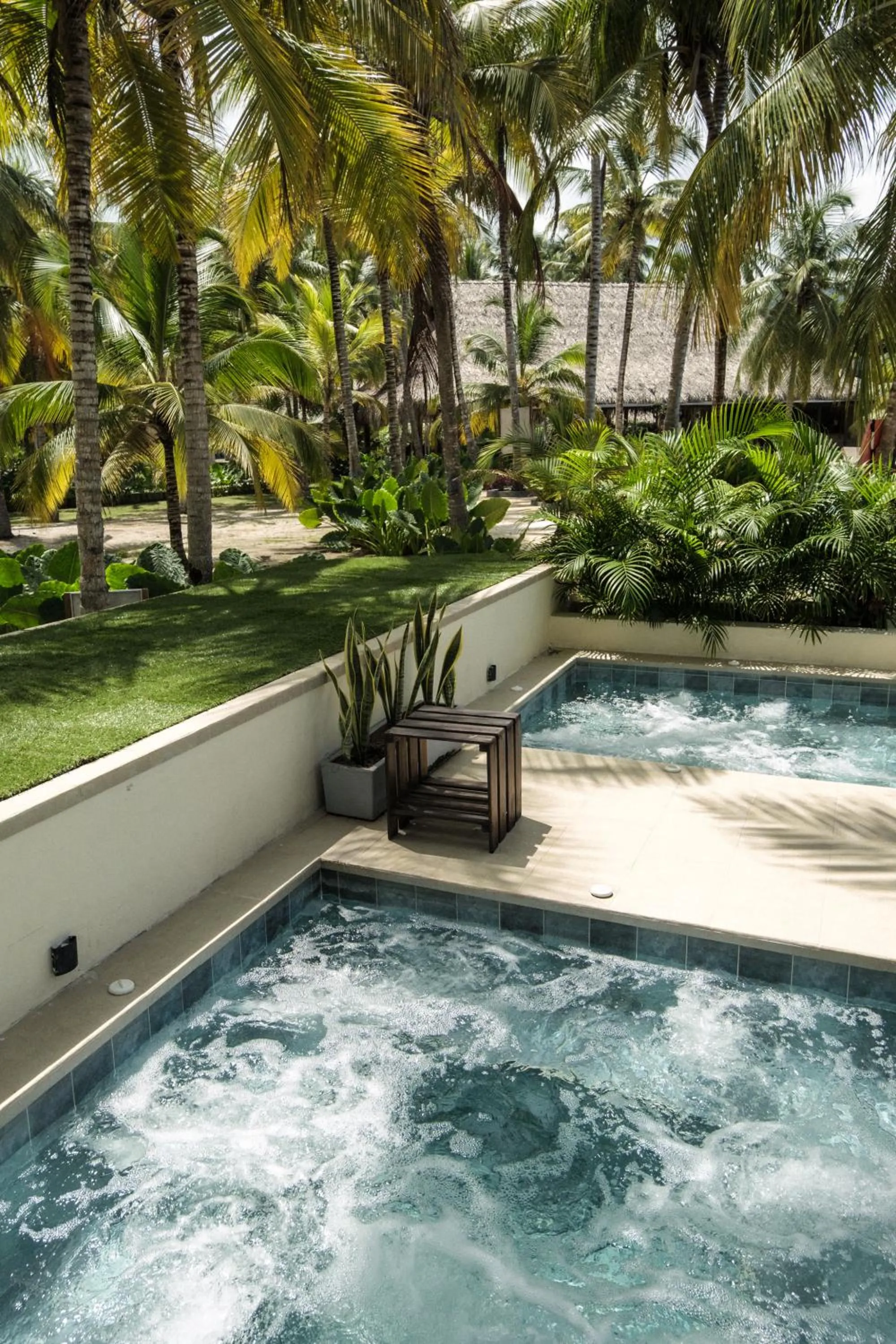 Hot Tub in Tay Beach Hotel Tayrona