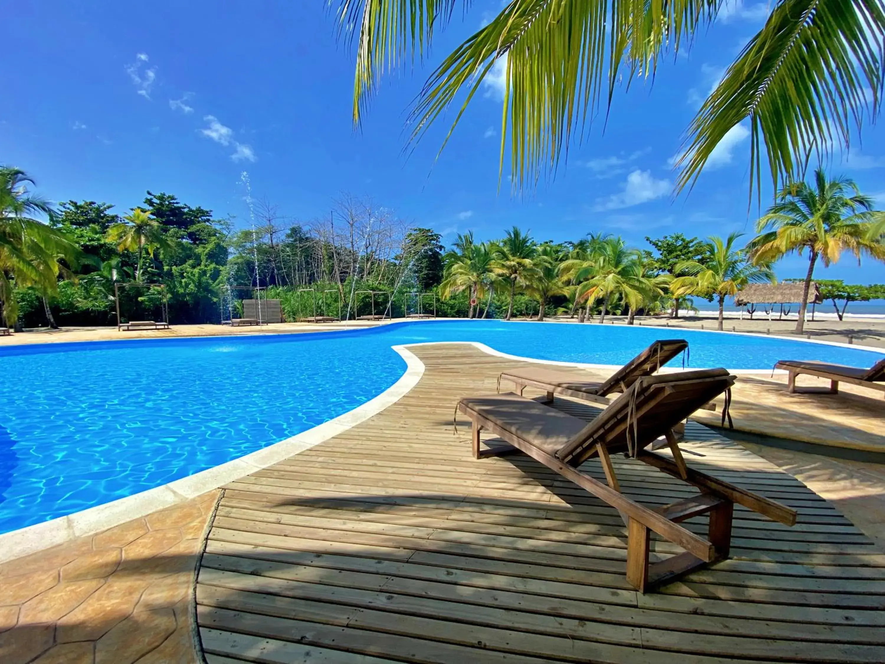 Swimming pool in Tay Beach Hotel Tayrona Swimming pool in Tay Beach Hotel Tayrona