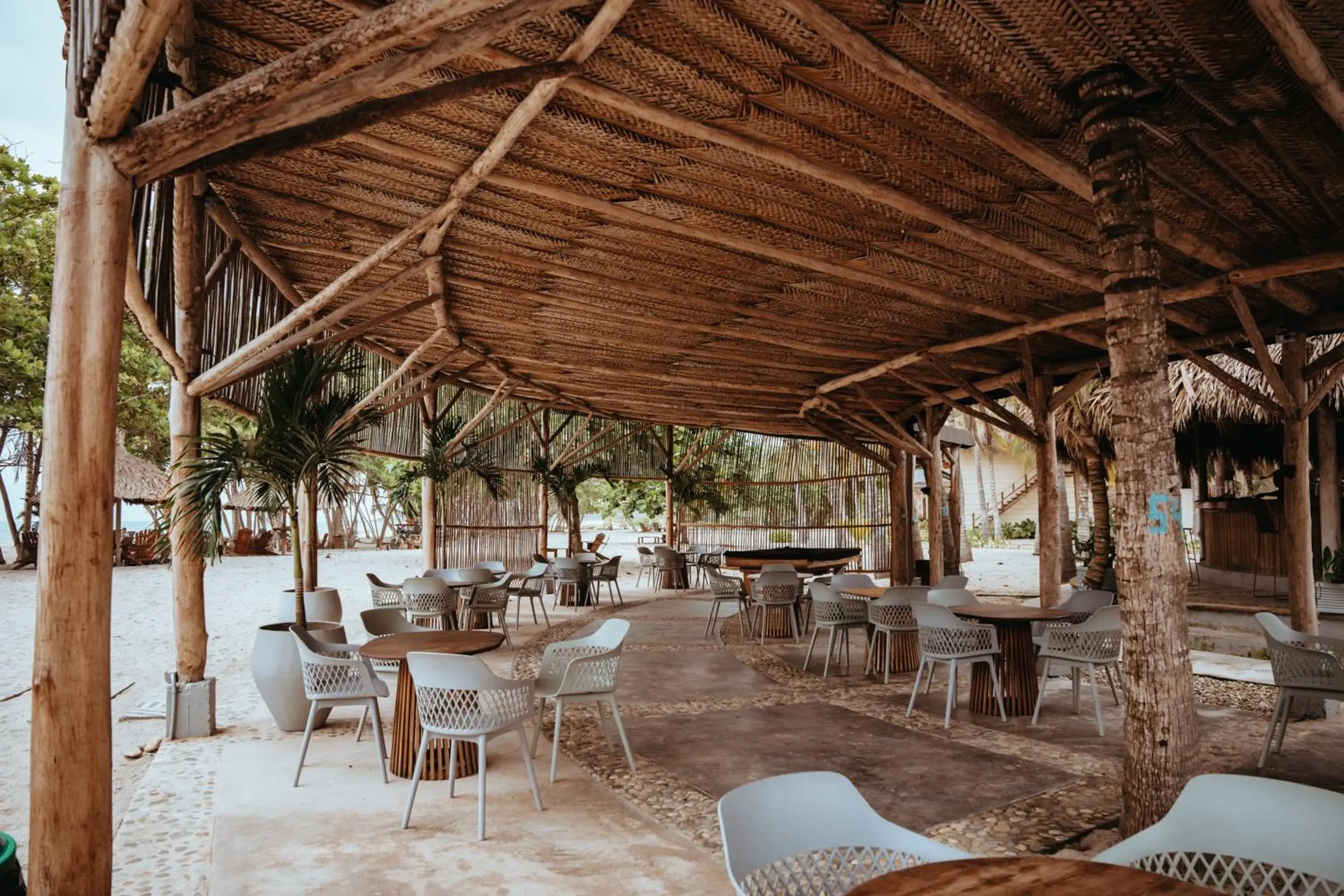 Restaurant/places to eat in Tay Beach Hotel Tayrona Restaurant/places to eat in Tay Beach Hotel Tayrona