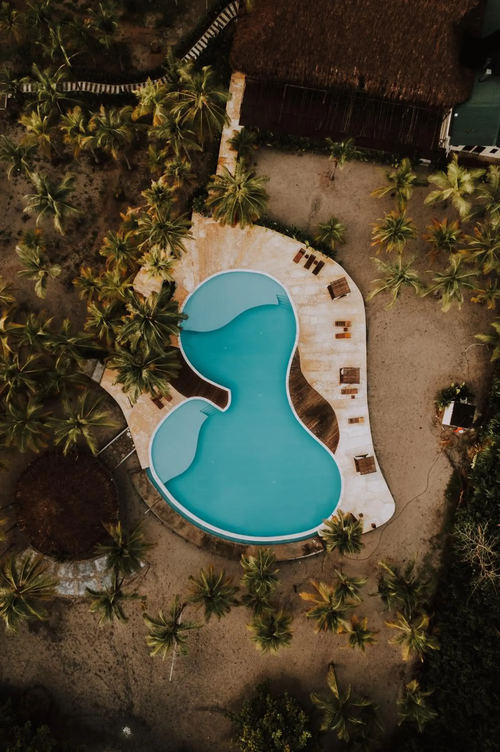 Swimming pool in Tay Beach Hotel Tayrona Swimming pool in Tay Beach Hotel Tayrona