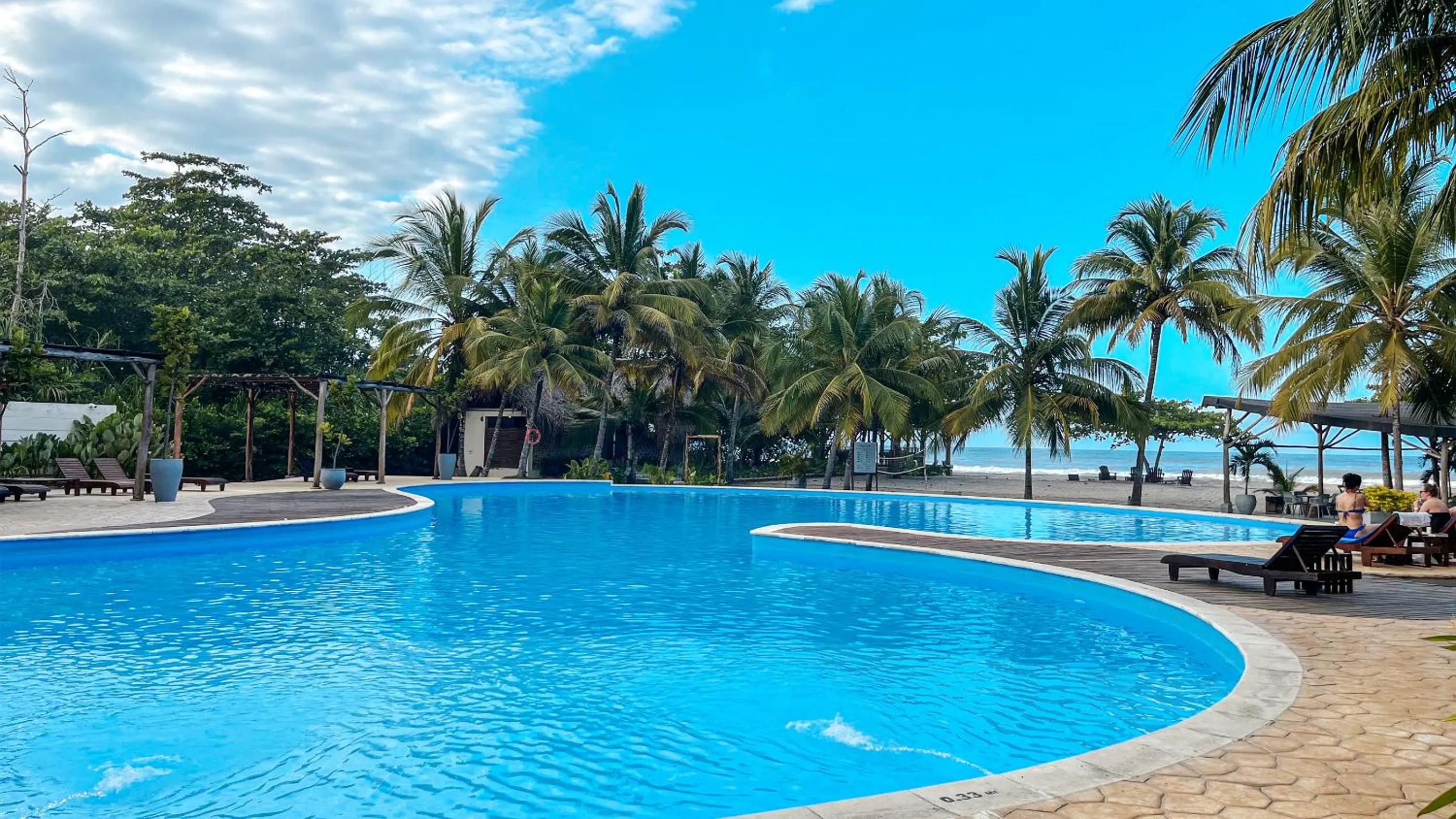 Swimming pool in Tay Beach Hotel Tayrona