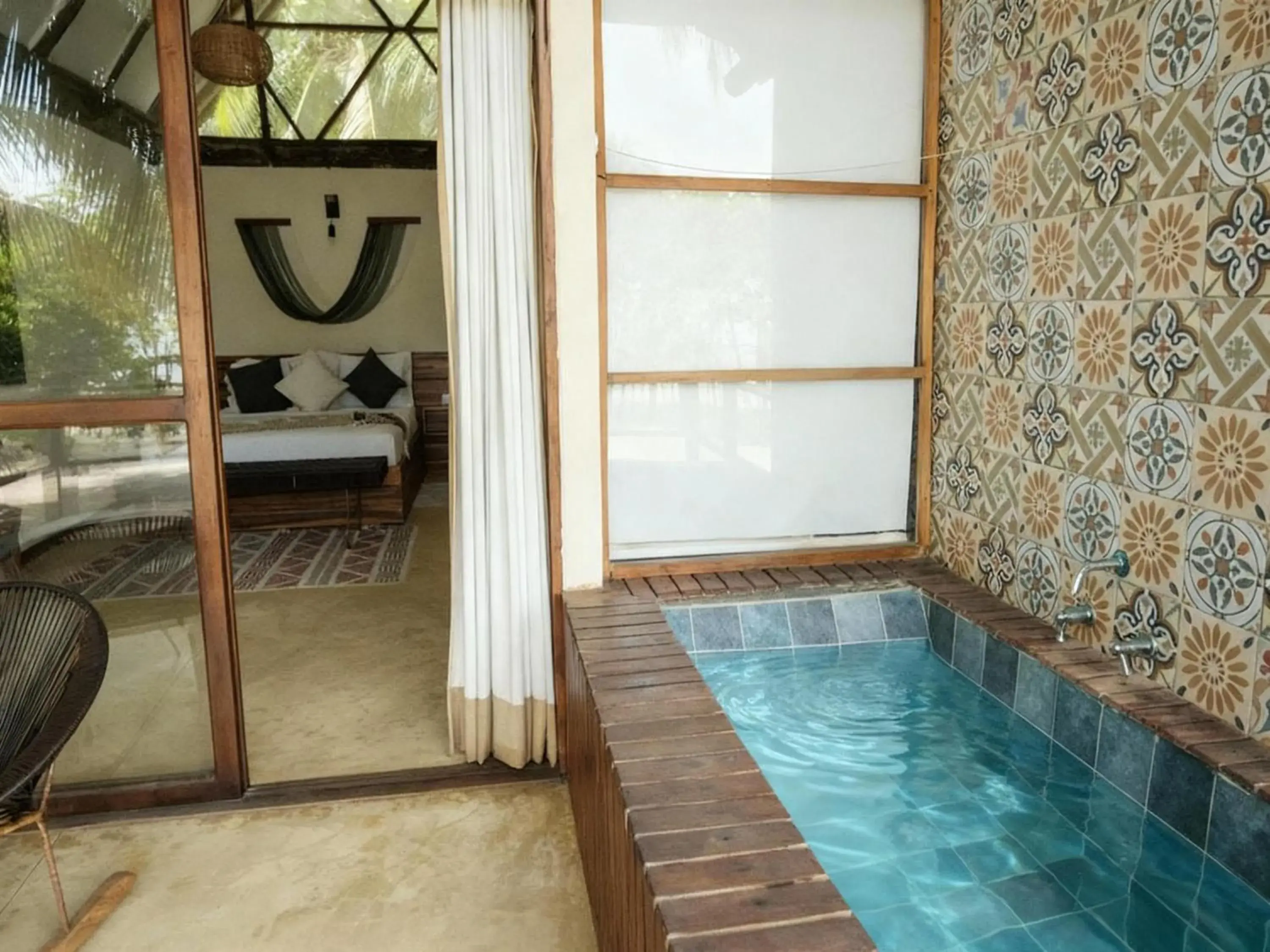 Bedroom in Tay Beach Hotel Tayrona Bedroom in Tay Beach Hotel Tayrona