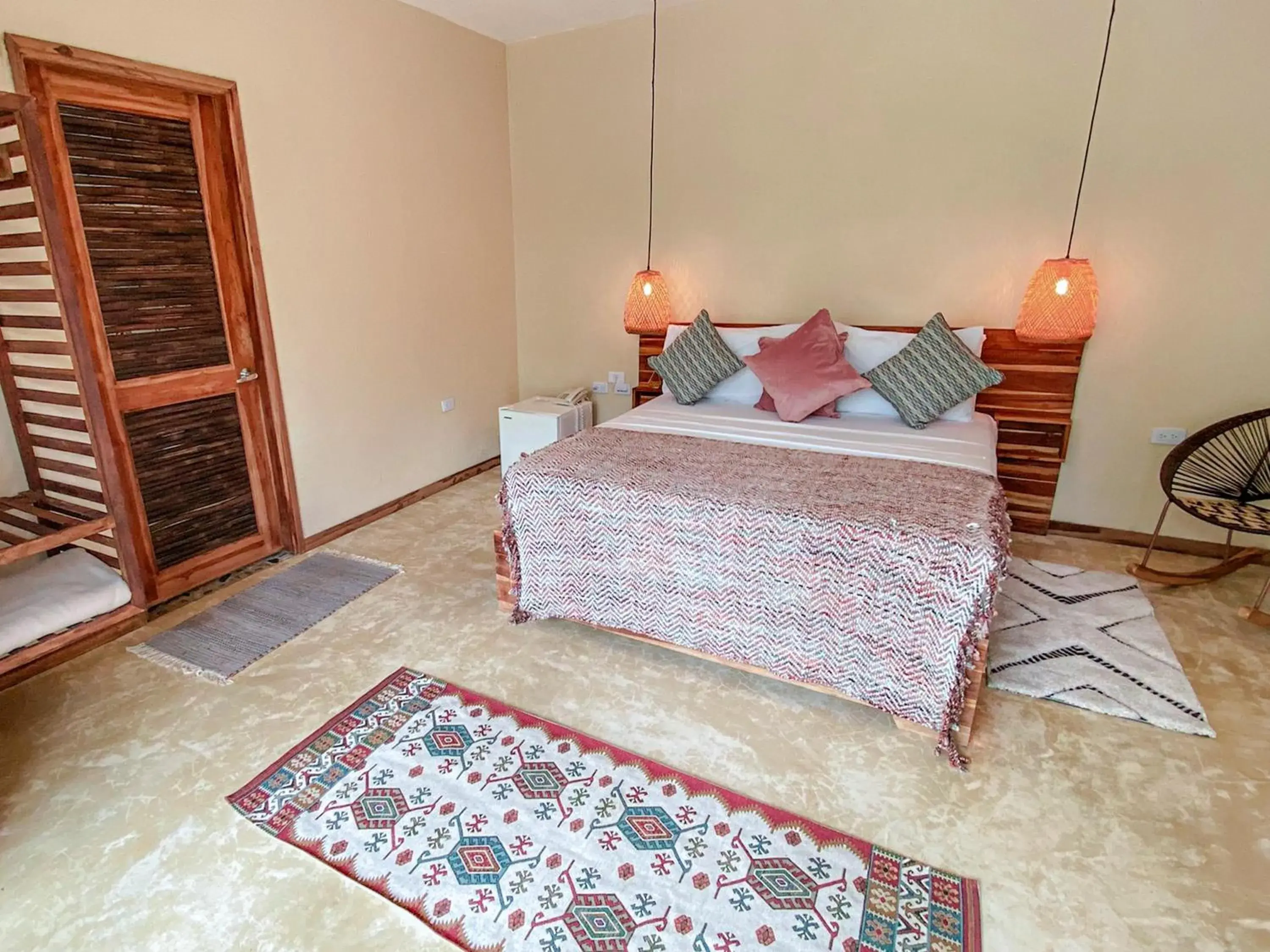 Bed in Tay Beach Hotel Tayrona Bed in Tay Beach Hotel Tayrona