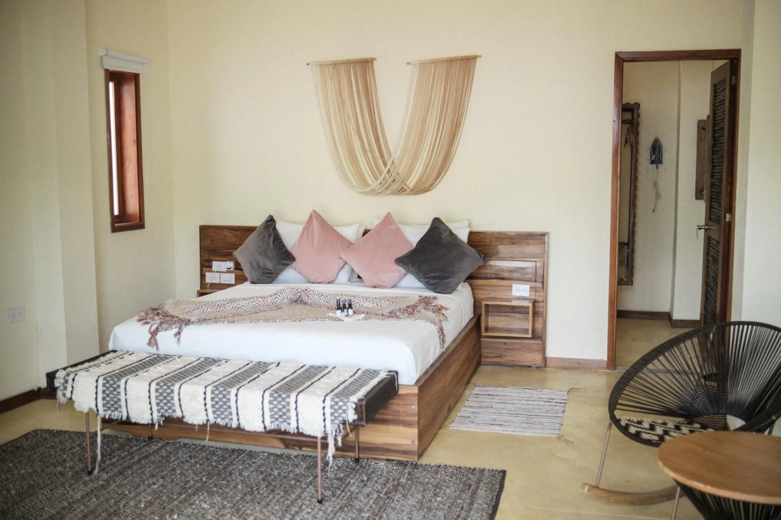 Bed in Tay Beach Hotel Tayrona