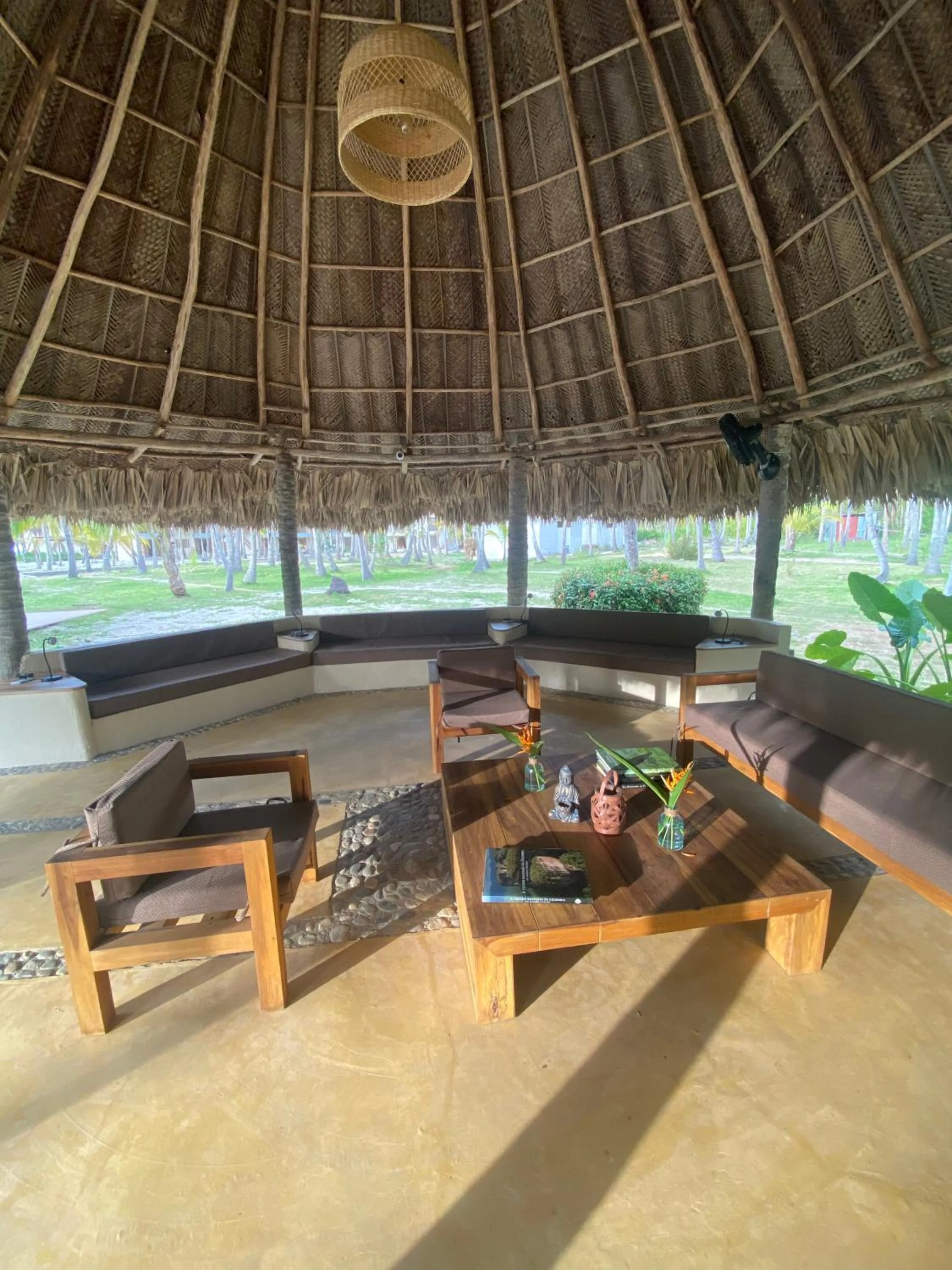 Lobby or reception in Tay Beach Hotel Tayrona