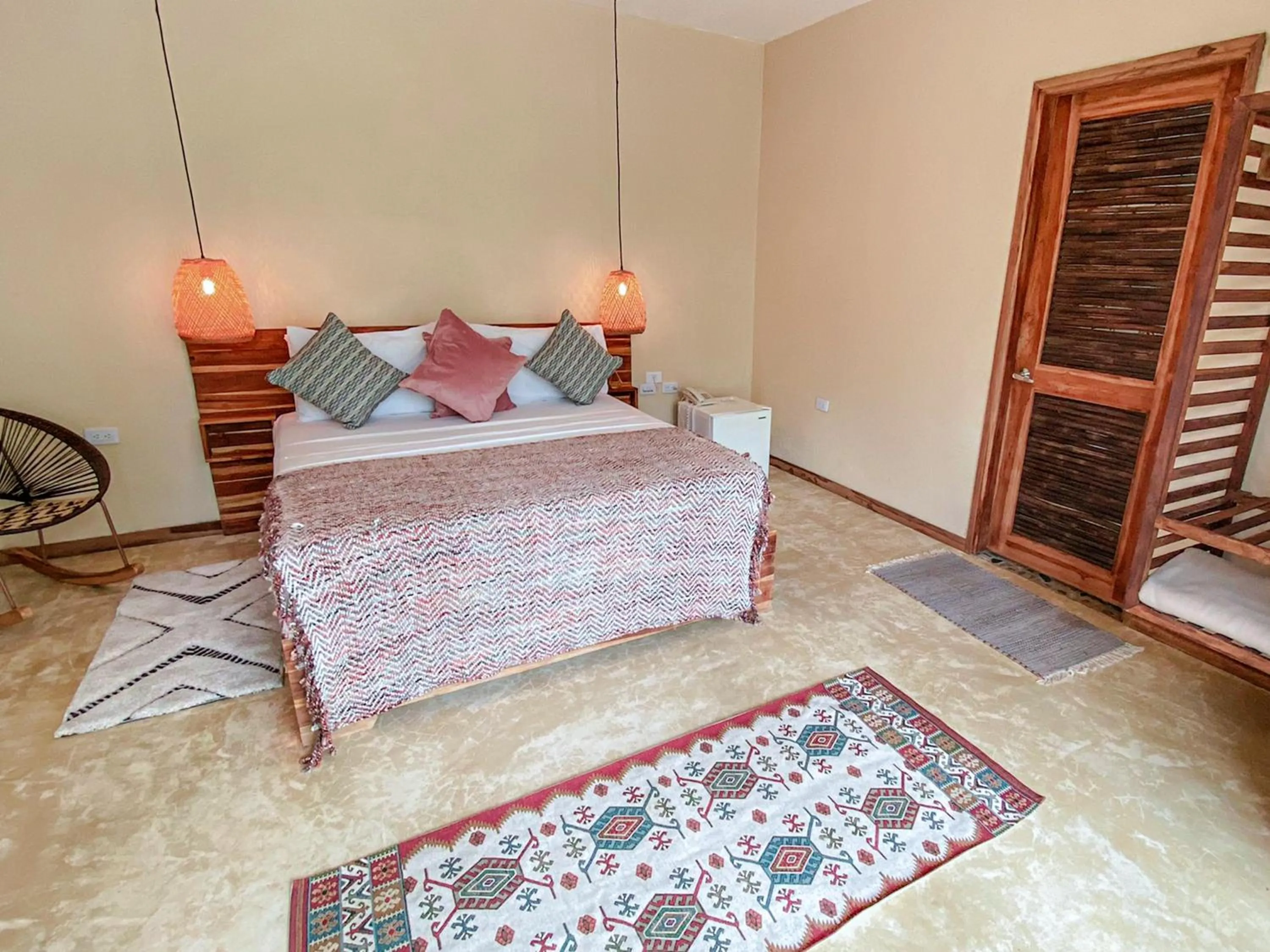 Bed in Tay Beach Hotel Tayrona