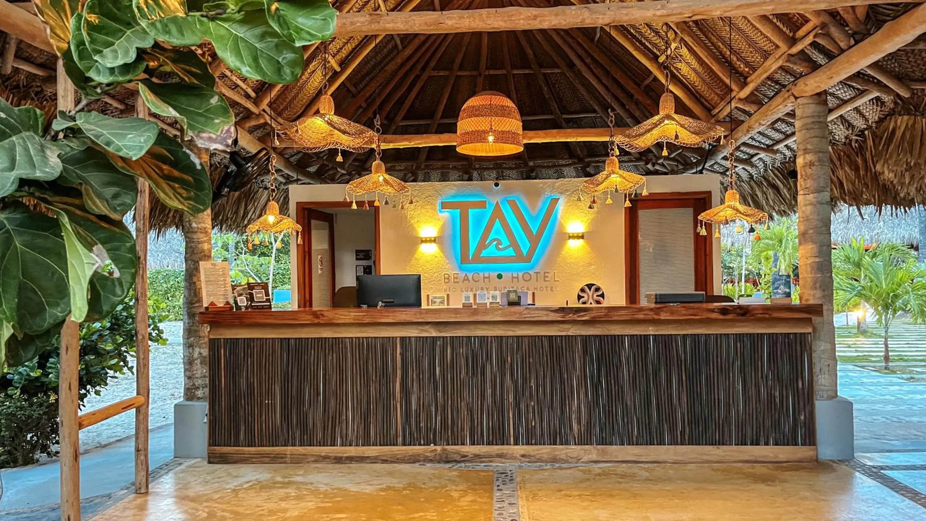 Lobby or reception in Tay Beach Hotel Tayrona Lobby or reception in Tay Beach Hotel Tayrona