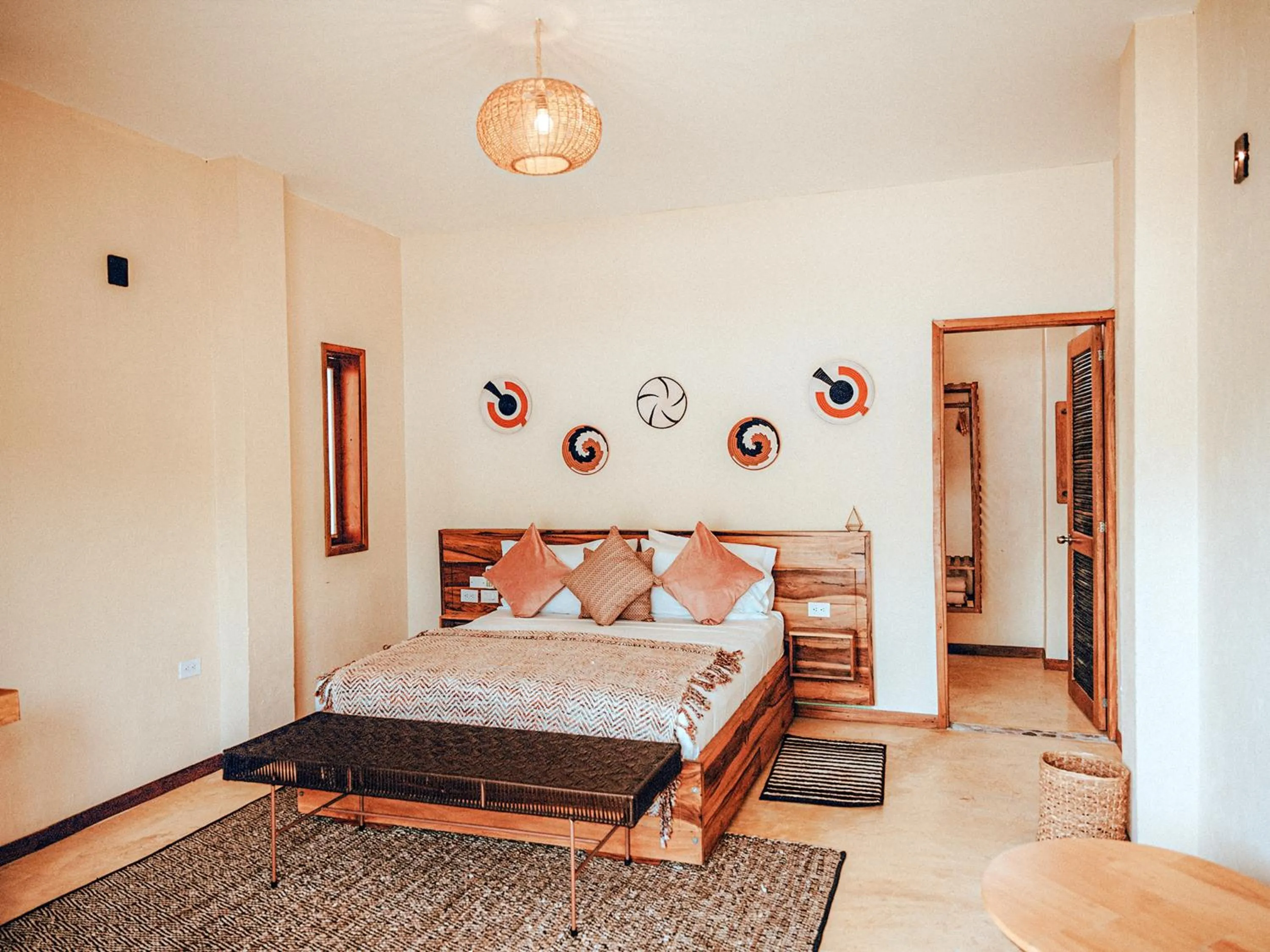 Bed in Tay Beach Hotel Tayrona