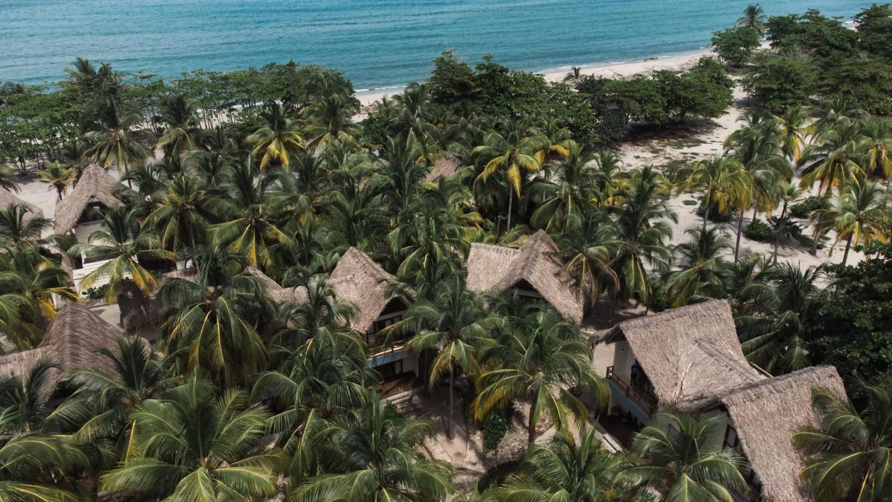 Bird's eye view in Tay Beach Hotel Tayrona