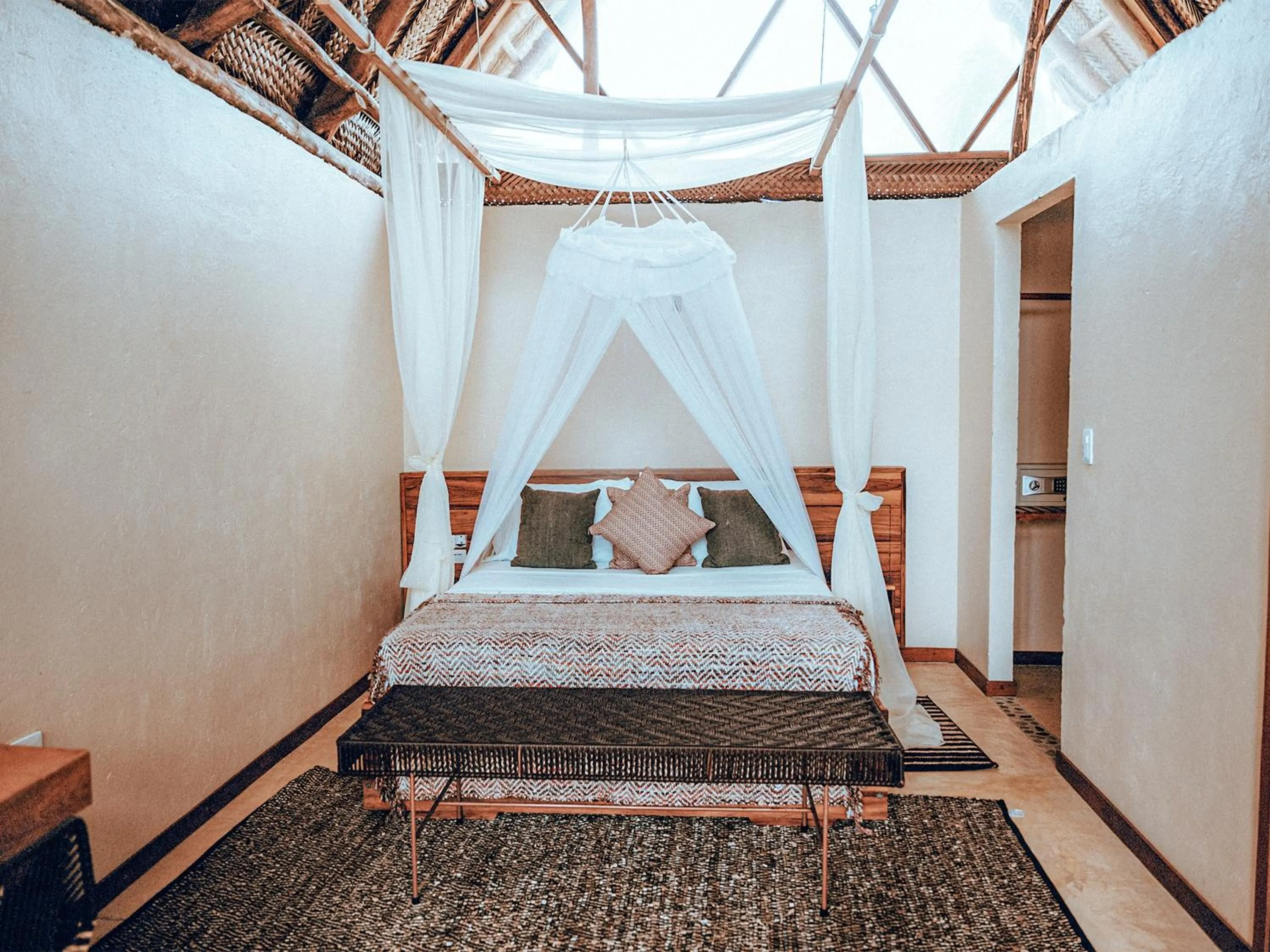 Bed in Tay Beach Hotel Tayrona